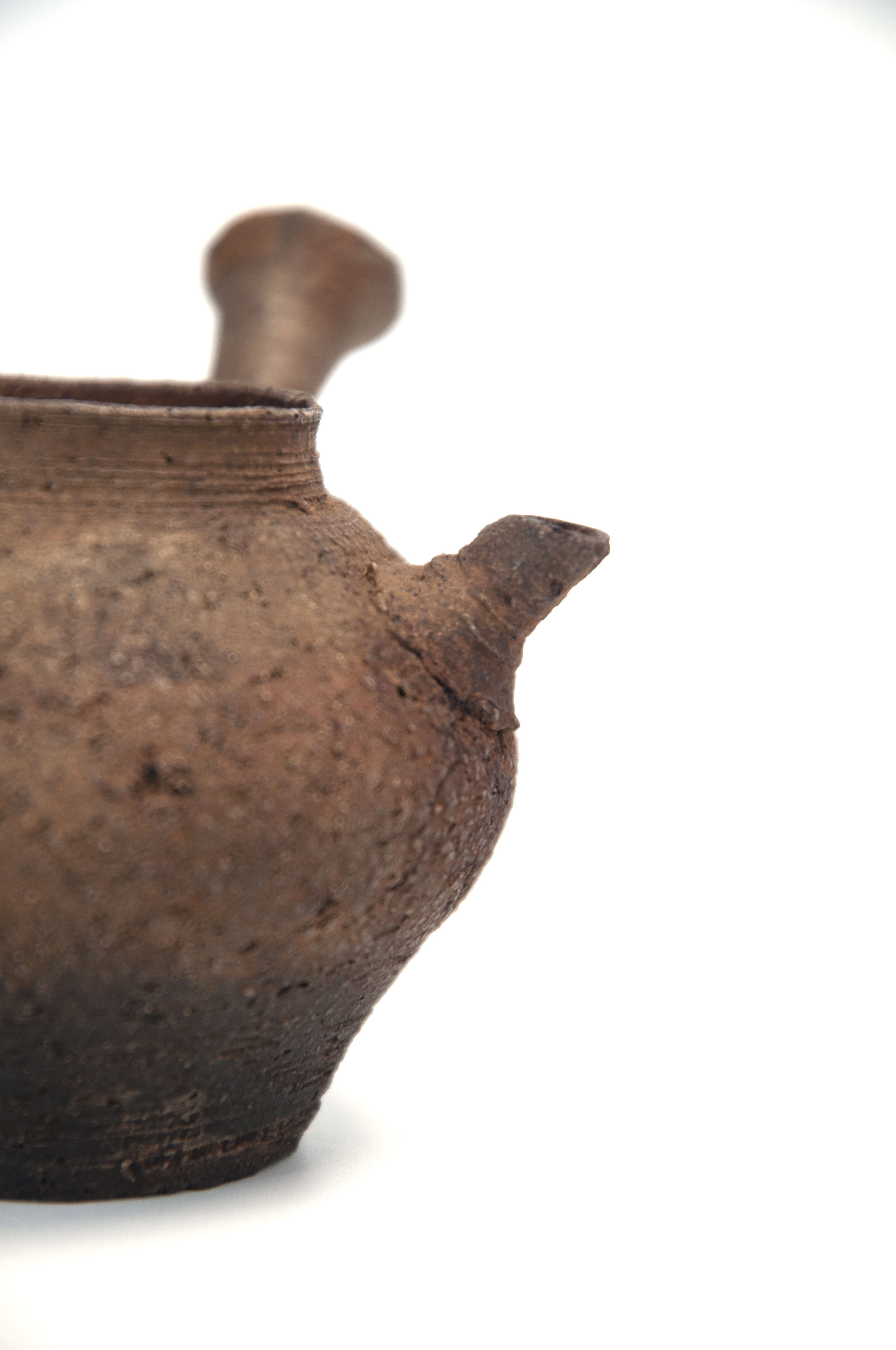 貨幣博物館 | 青木木米造南蛮急须 共箱 木米