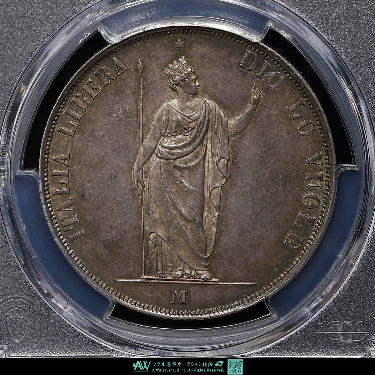 貨幣博物館 | ITALY PCGS MS62 Lombardy,Venice 女神