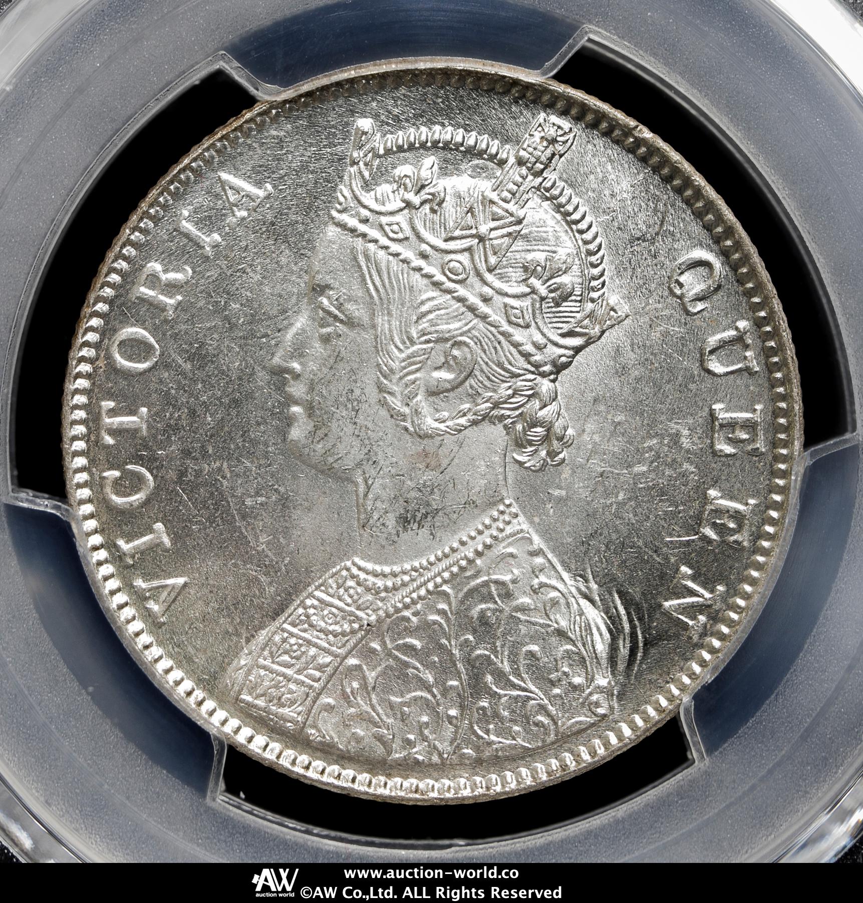 インド印 貨幣博物館 | INDIA British-India イギリス領インド Rupee 1862（C or B）
