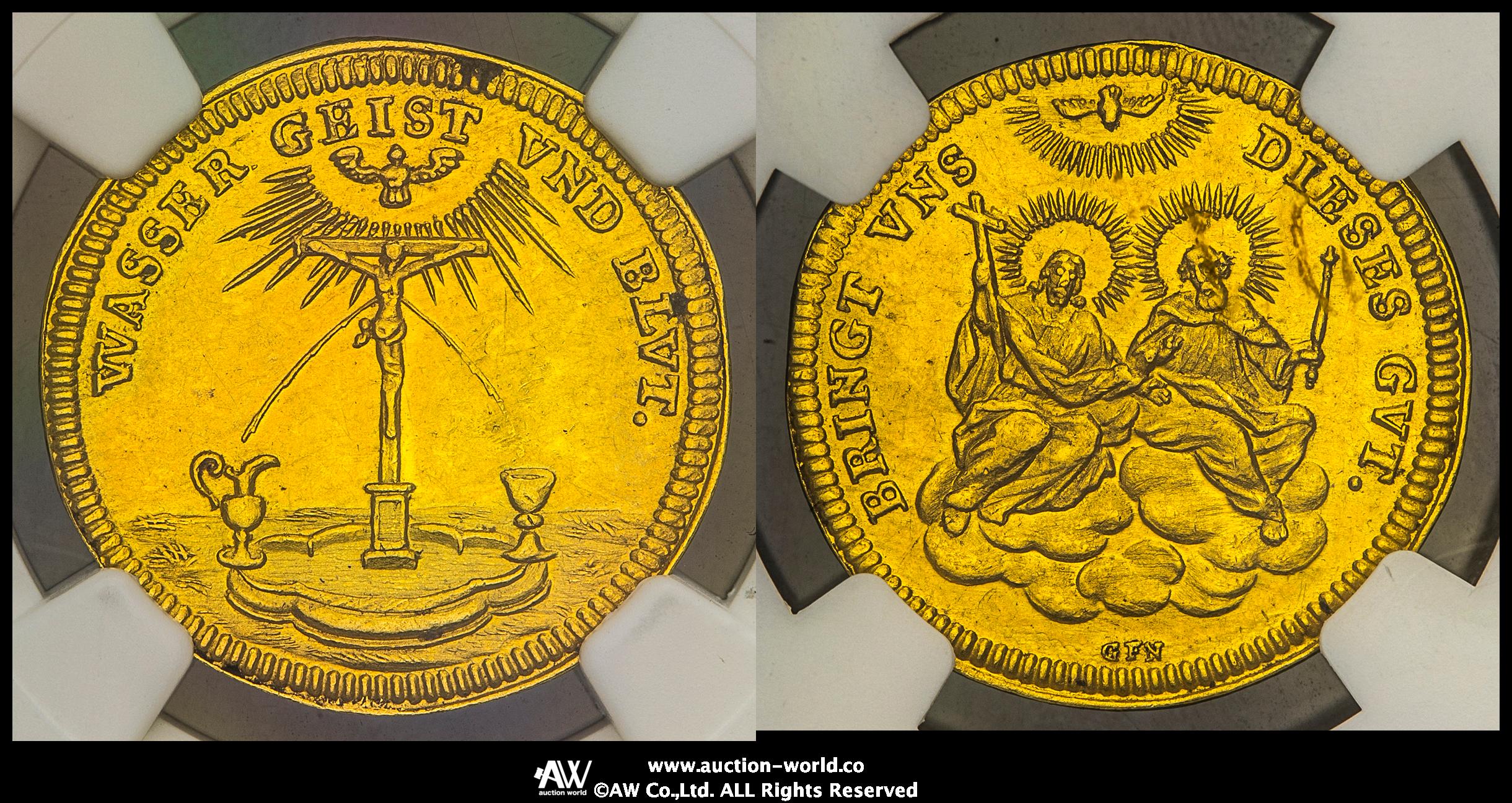 貨幣博物館 | GERMANY Nurnberg ニュルンベルク Baptismal“Ducat” ND