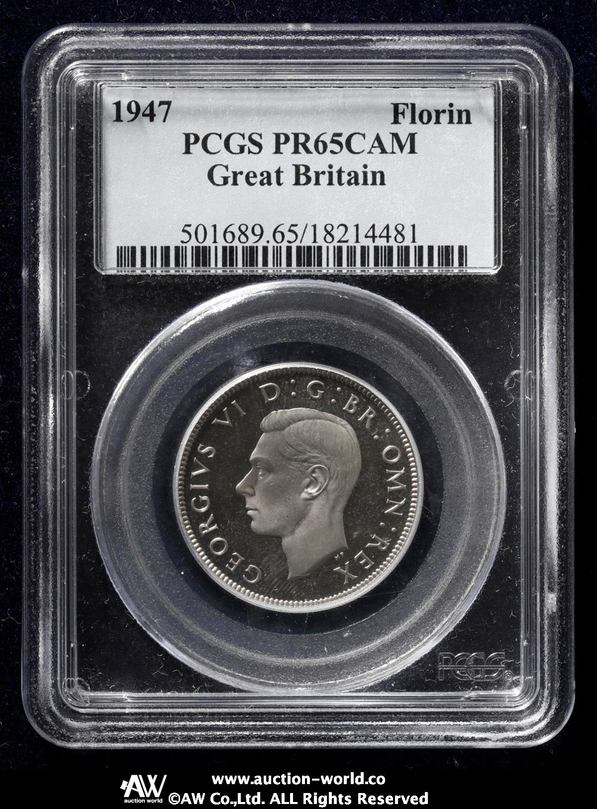 貨幣博物館 | GREAT BRITAIN George VI ジョージ6世（1936~52） Florin