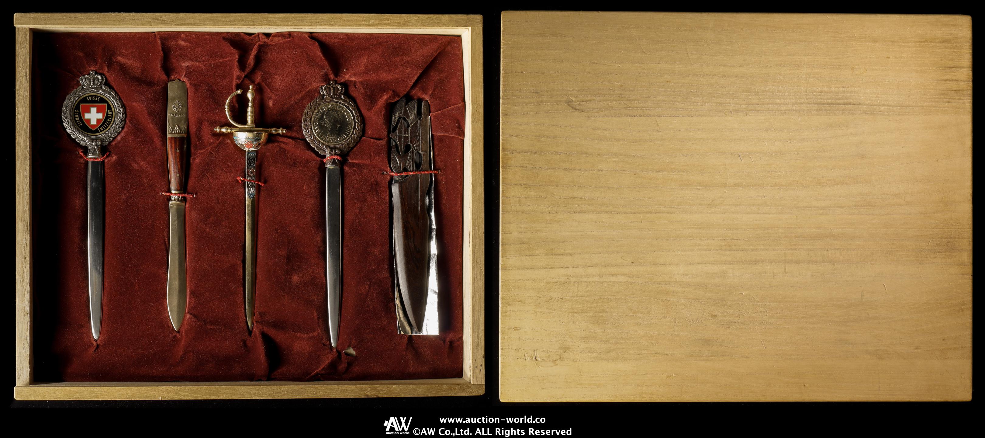 ペーパーナイフ五点