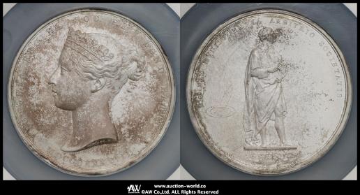 GREAT BRITAIN Victoria ヴィクトリア（1837~1901） AR Medal 1838