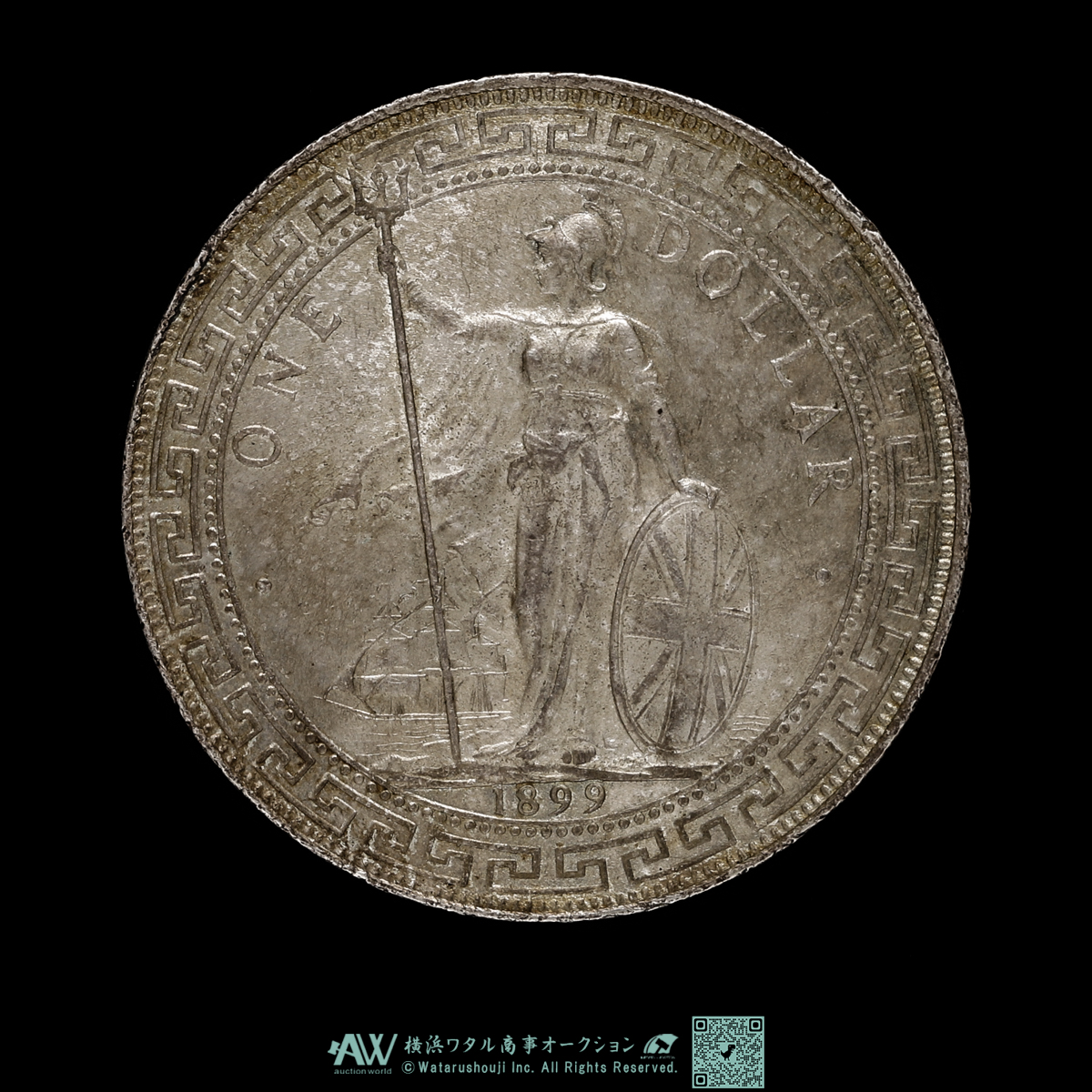 Coin Museum | イギリス 美品 British Trade Dollar イギリス貿易銀 Dollar 1899年