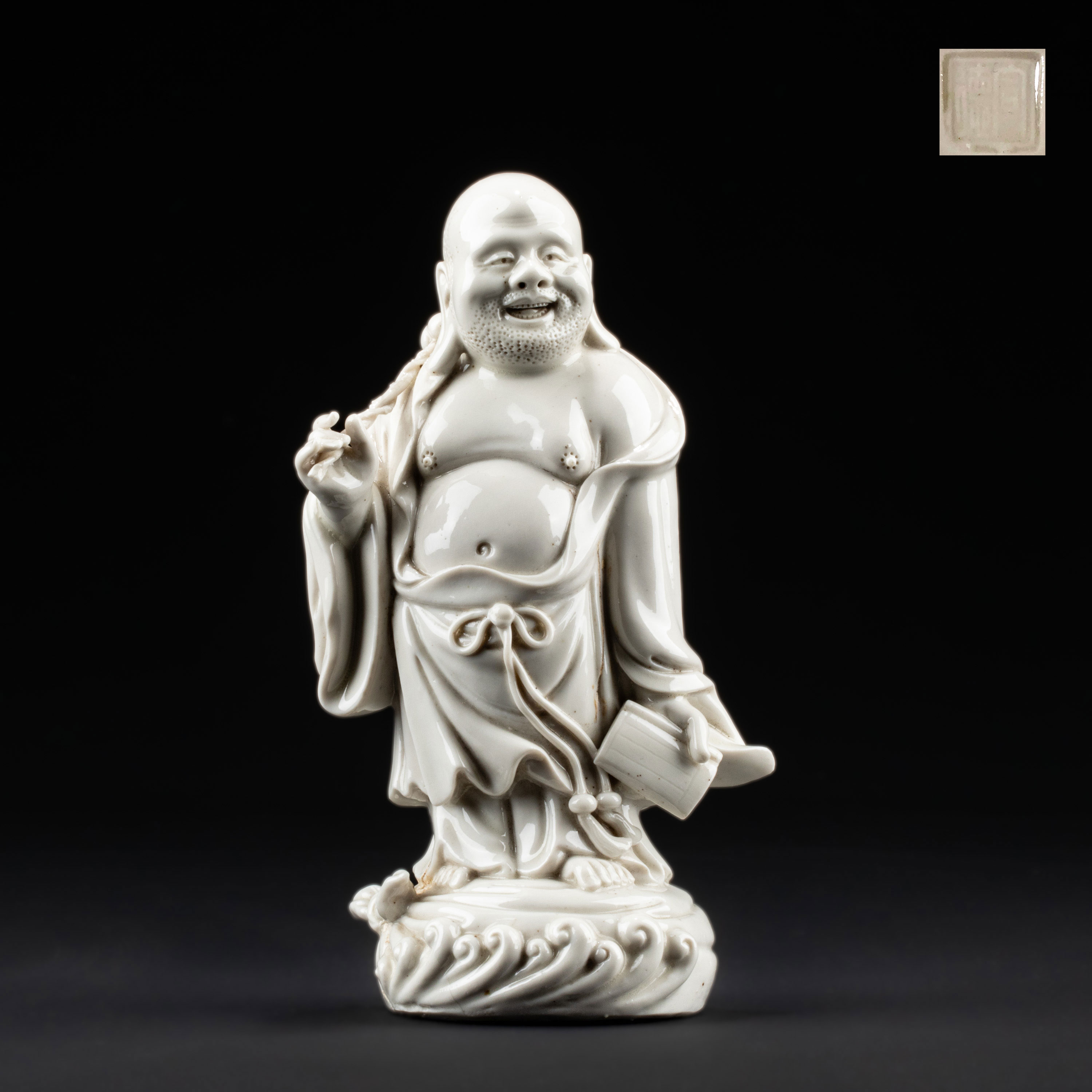 弥勒菩薩 貨幣博物館 | 明宣德 德化窯彌勒菩薩像