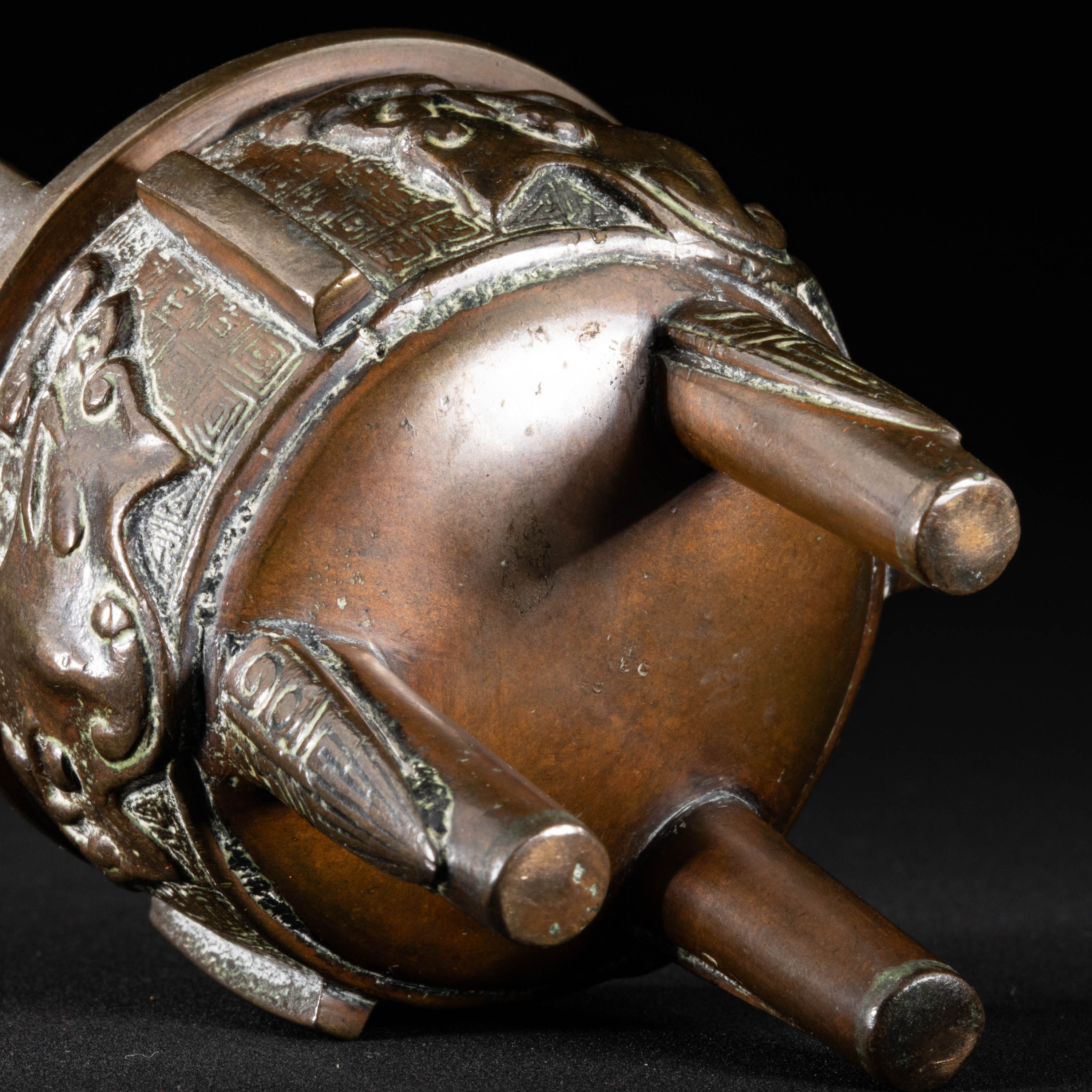 貨幣博物館 | 清 饕餮紋銅琴爐