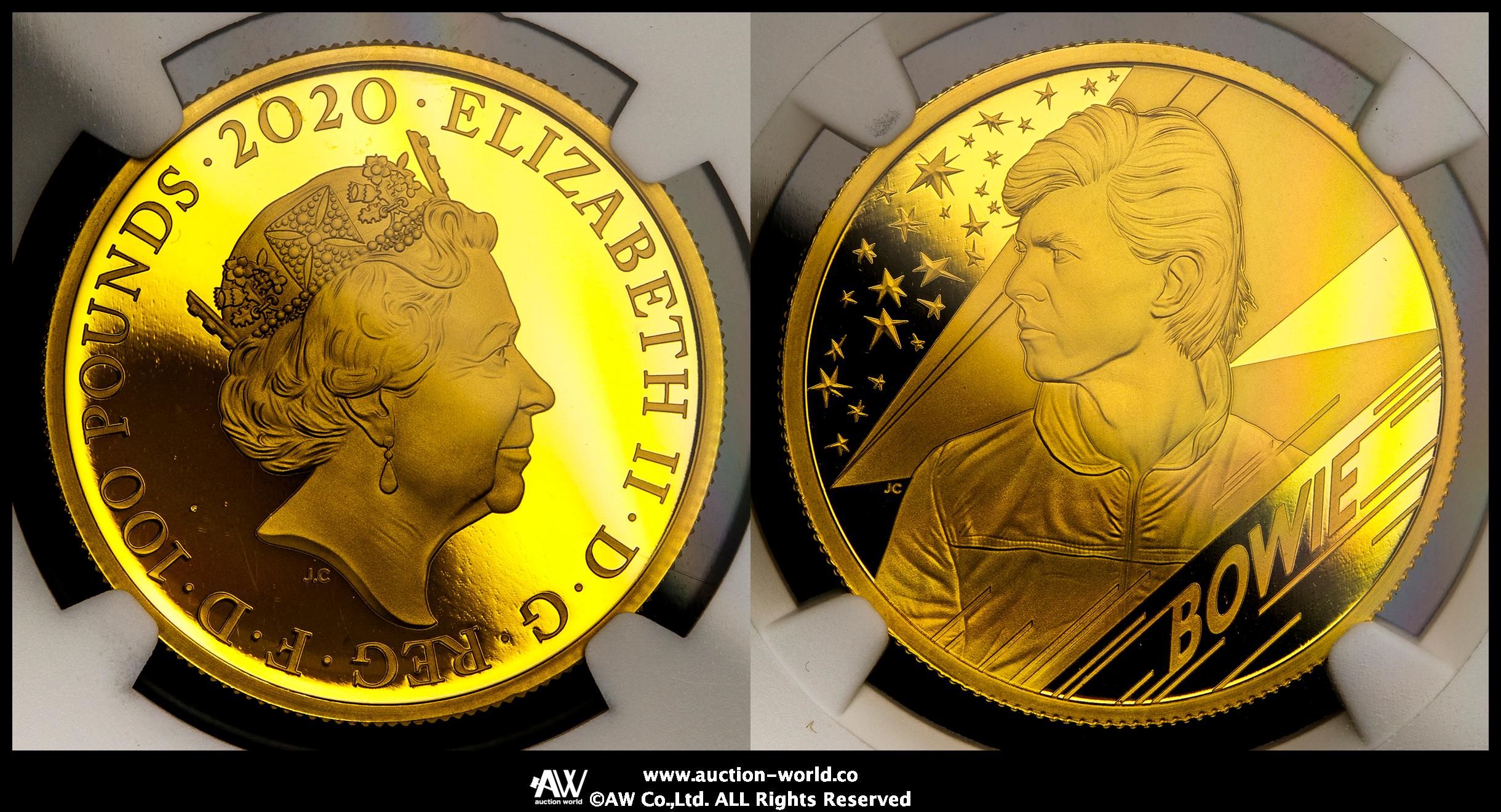 貨幣博物館 | GREAT BRITAIN Elizabeth II エリザベス2世（1952~2022） 100Pounds in Gold  2020 Proof