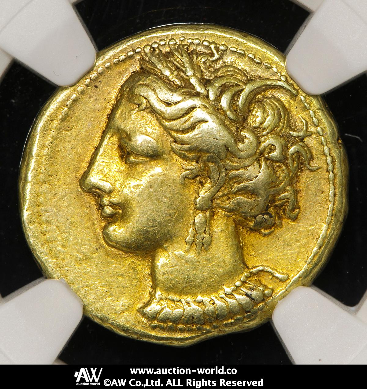貨幣博物館 | ZEUGITANA,Carthage ゾイジターナ,カルタゴ EL Stater