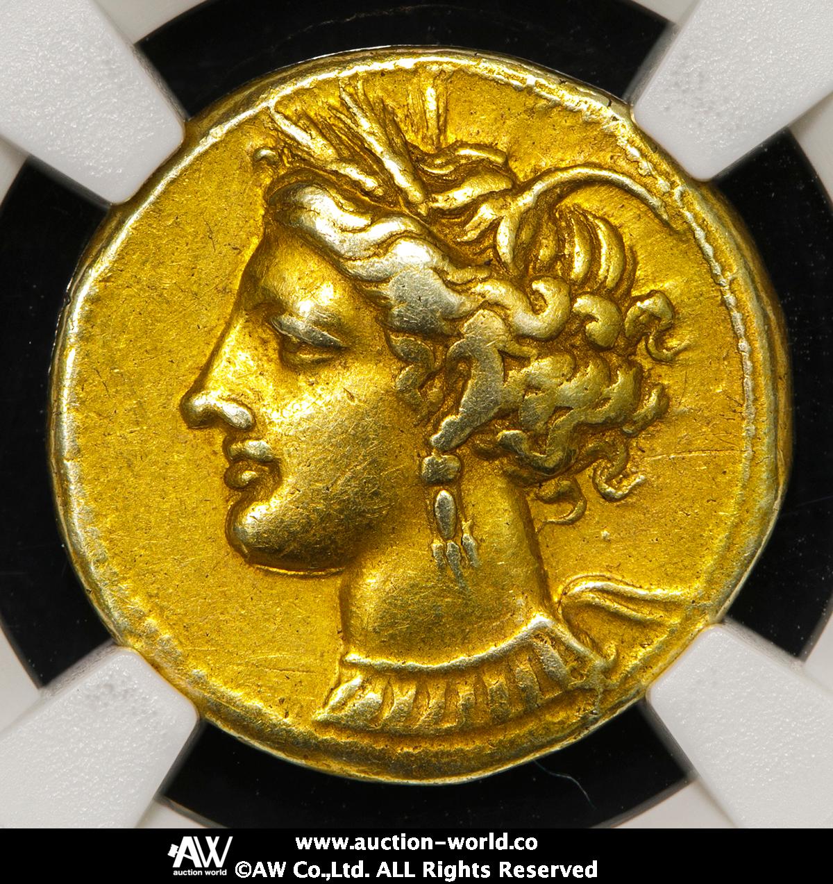 貨幣博物館 | ZEUGITANA,Carthage ゾイジターナ,カルタゴ EL Stater