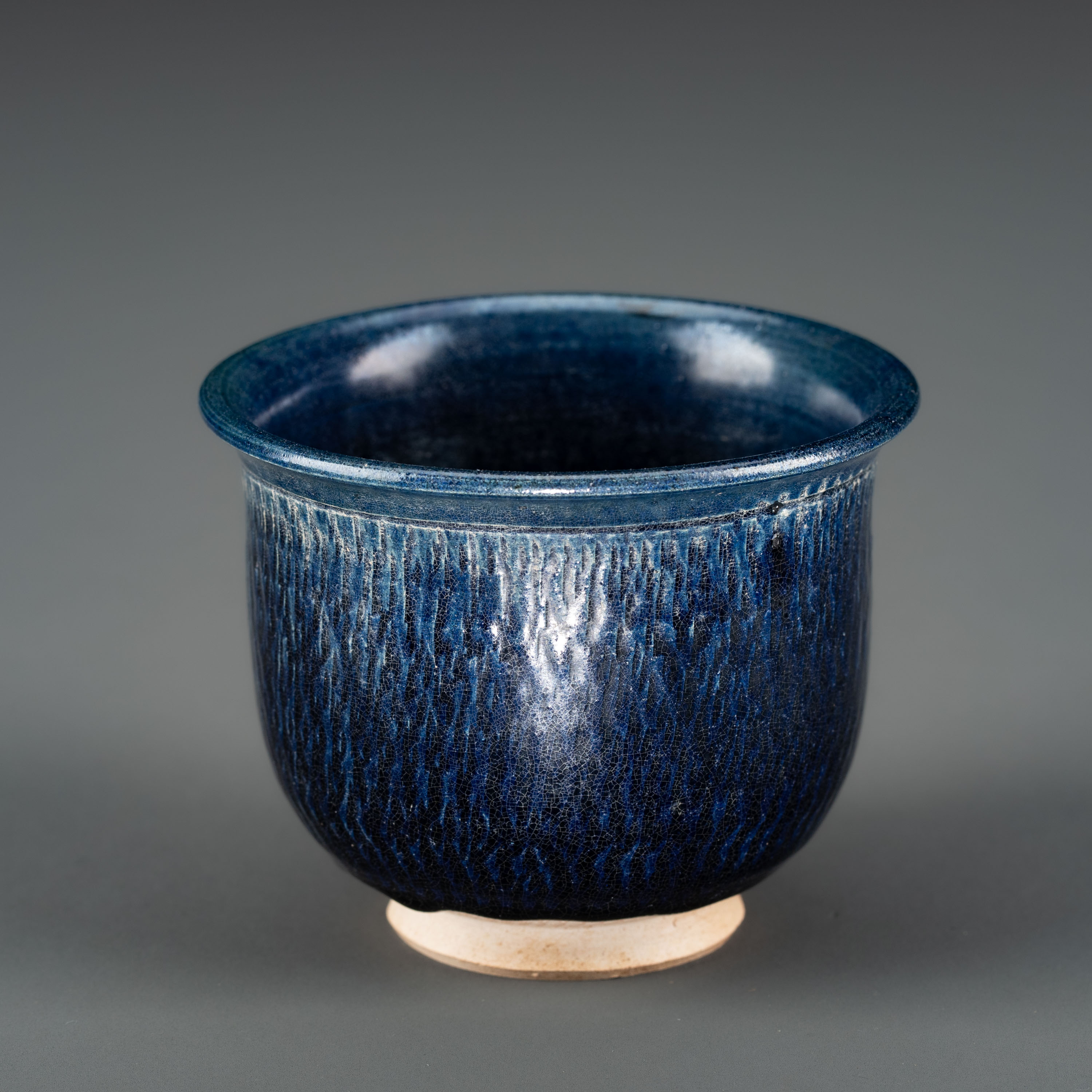 貨幣博物館 | 唐 藍釉杯 付木盒