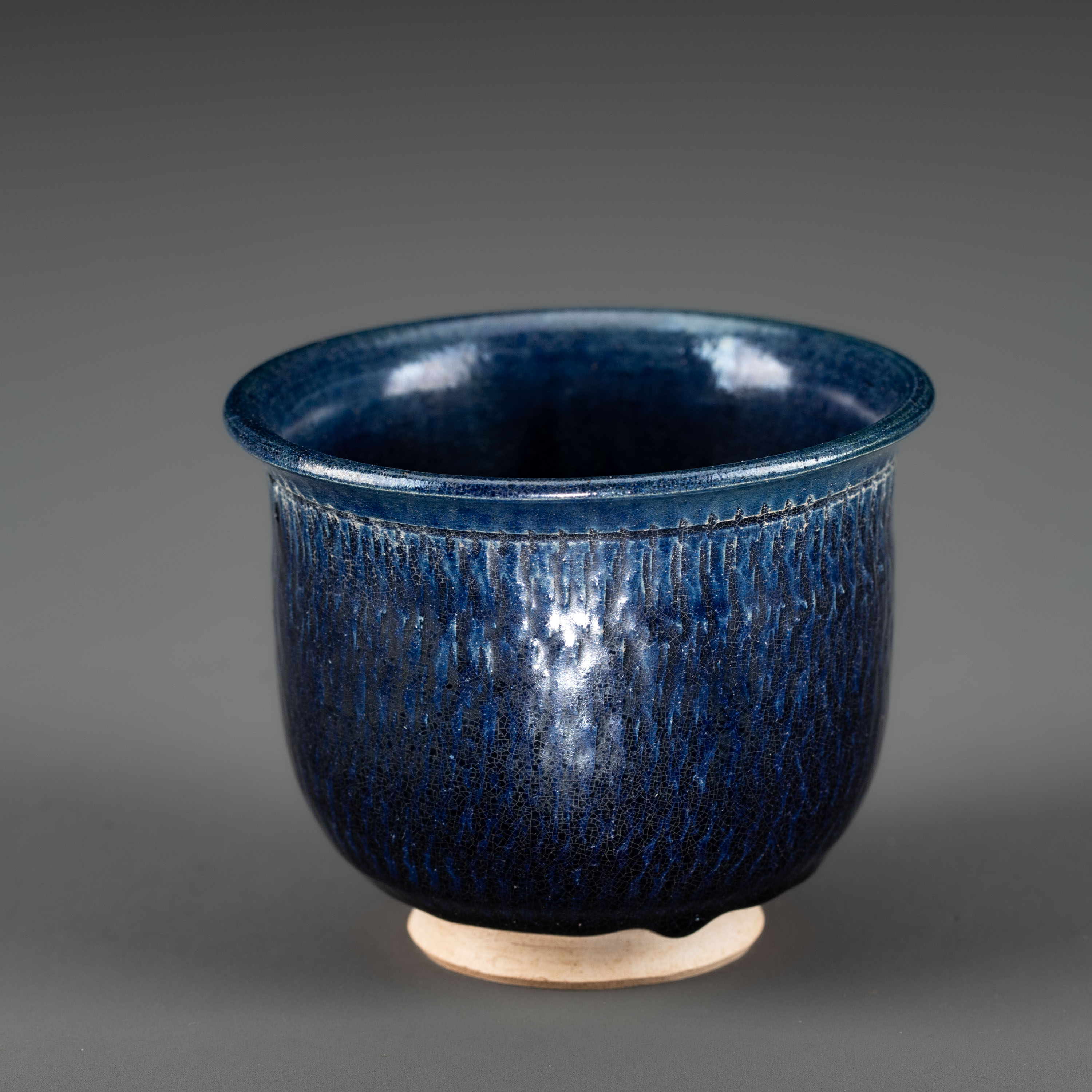 貨幣博物館 | 唐 藍釉杯 付木盒