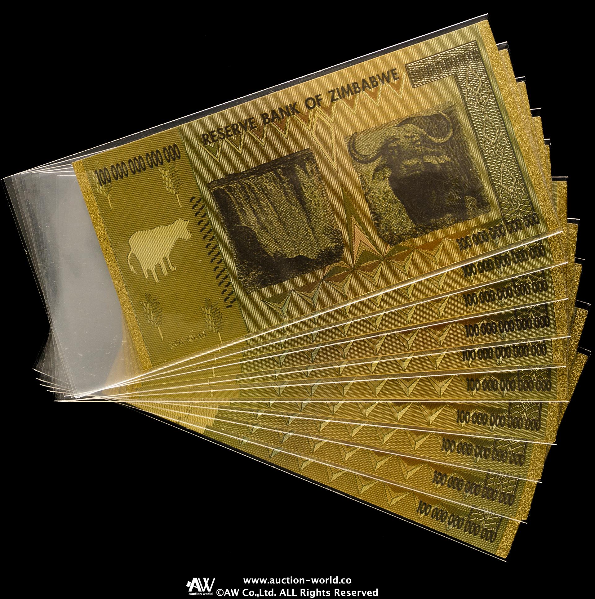 ジンバブエドル　100兆　現物　本物　未使用2枚 ジンバブエドル 100兆 現物 本物 未使用2枚 ジンバブエドル 本物 100兆ドル