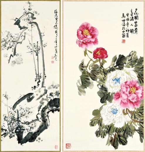 ◆　武聖 　「聖歌隊」（仮題）　油彩　S4号　古径額　◆ ◇ 武聖 「聖歌隊」（仮題） 油彩 S4号 古径額 ◇