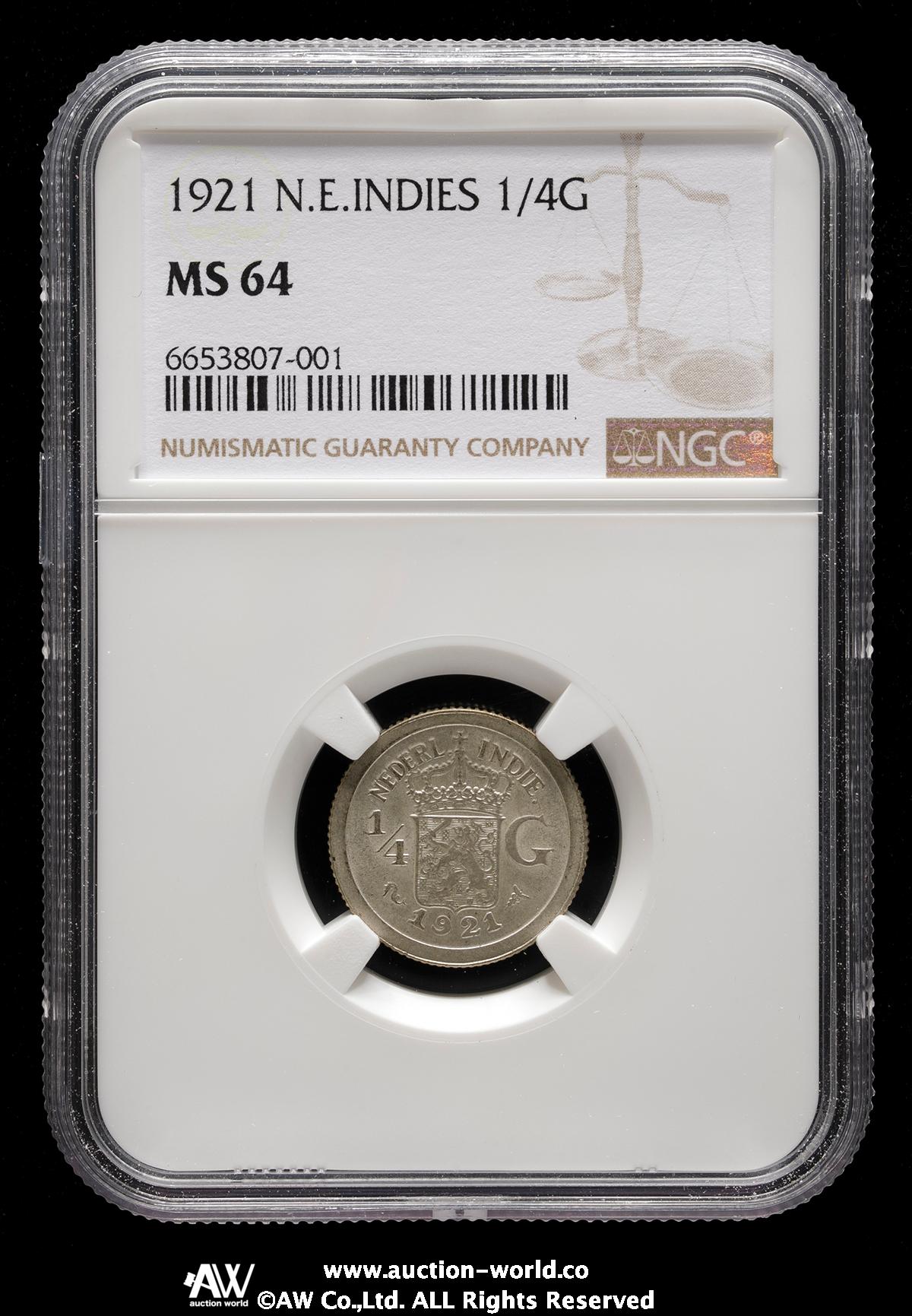 NGC UNC D 1941S オランダ領インド 1/4G銀貨 NGC UNC D 1941S オランダ領インド 1/4G銀貨 - メルカリ