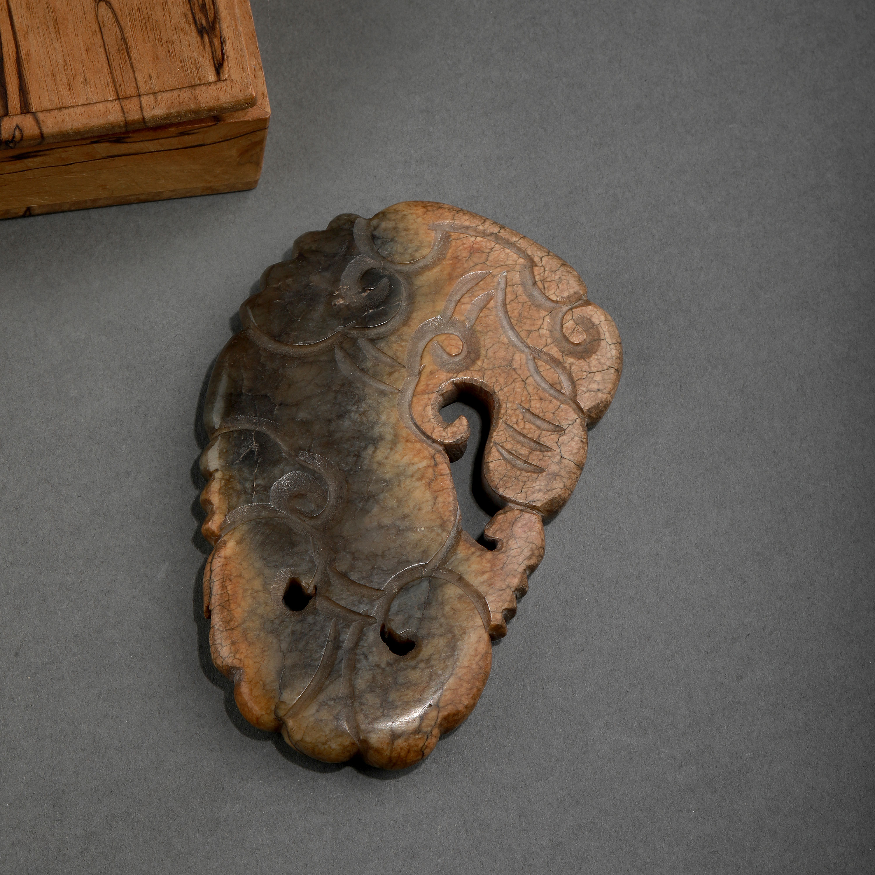 漢時代 和田玉 瑞獣 高古玉 置物 紋彫り件 時代物 中国古美術 骨董旧家