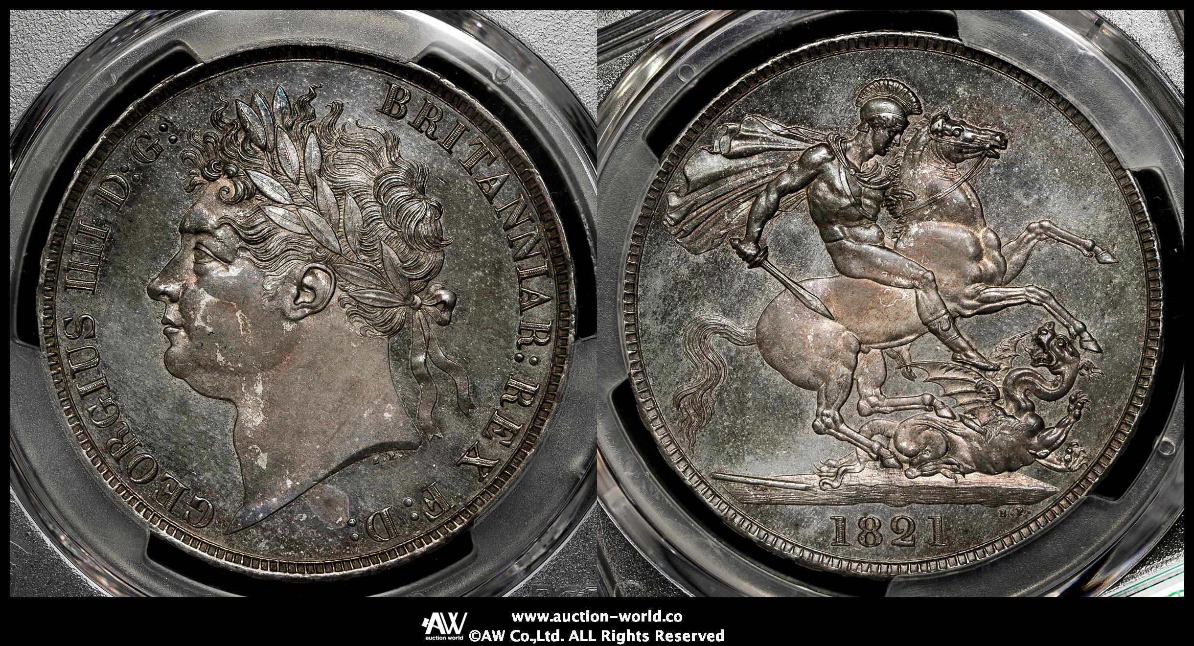 貨幣博物館 | GREAT BRITAIN George IV ジョージ4世（1820~30） Crown