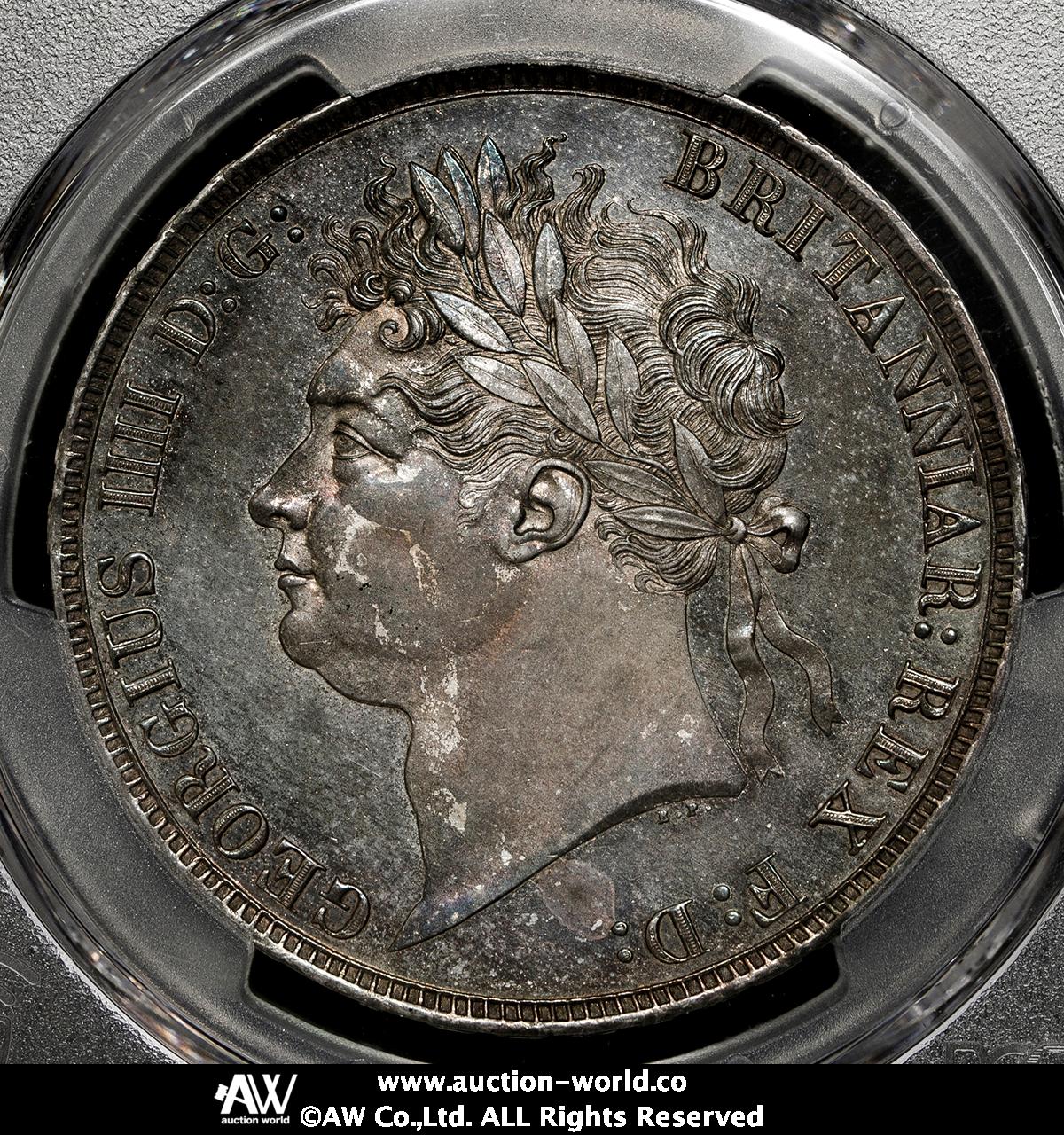 貨幣博物館 | GREAT BRITAIN George IV ジョージ4世（1820~30） Crown