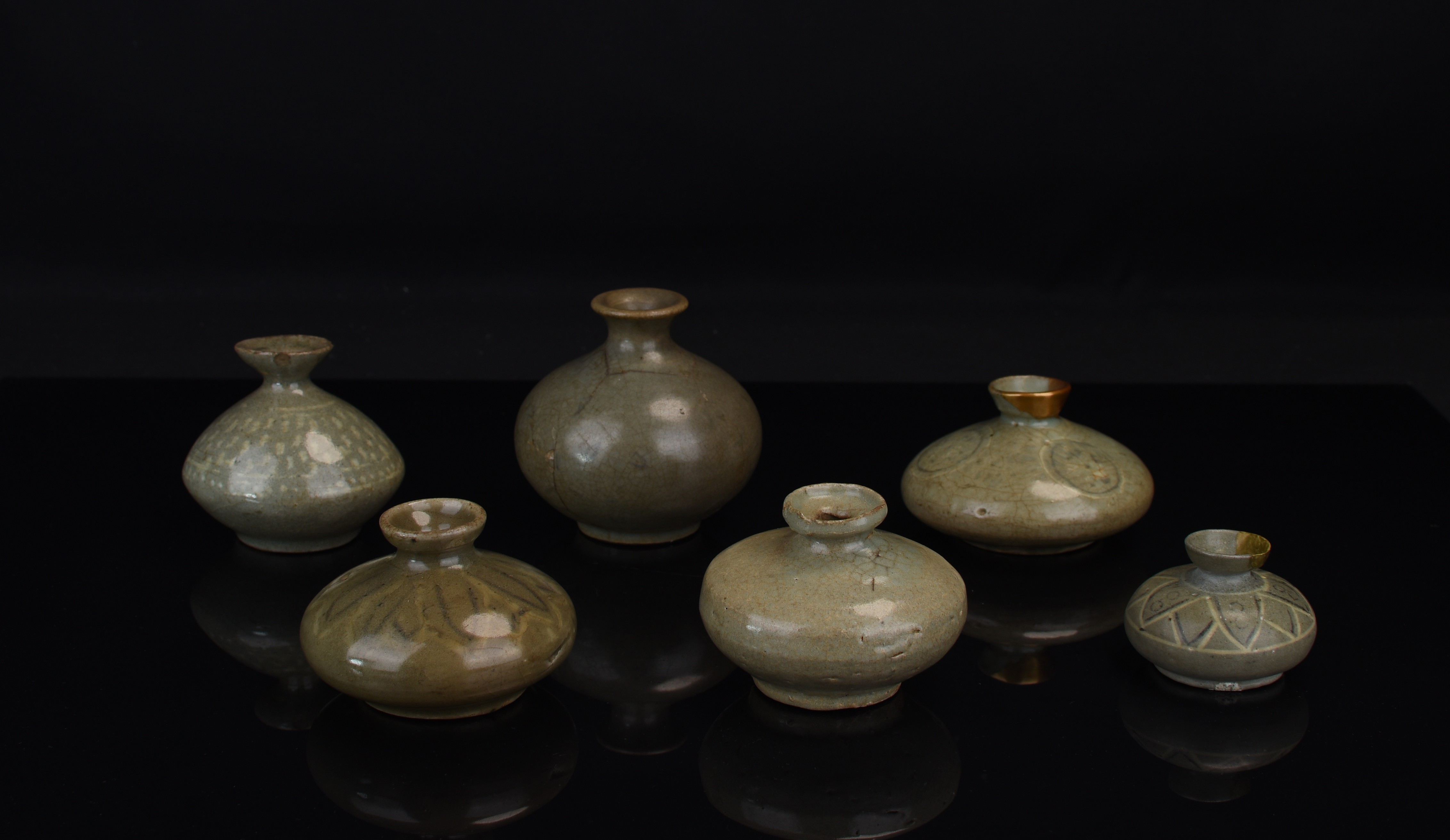 高麗青磁花入 【公式通販】