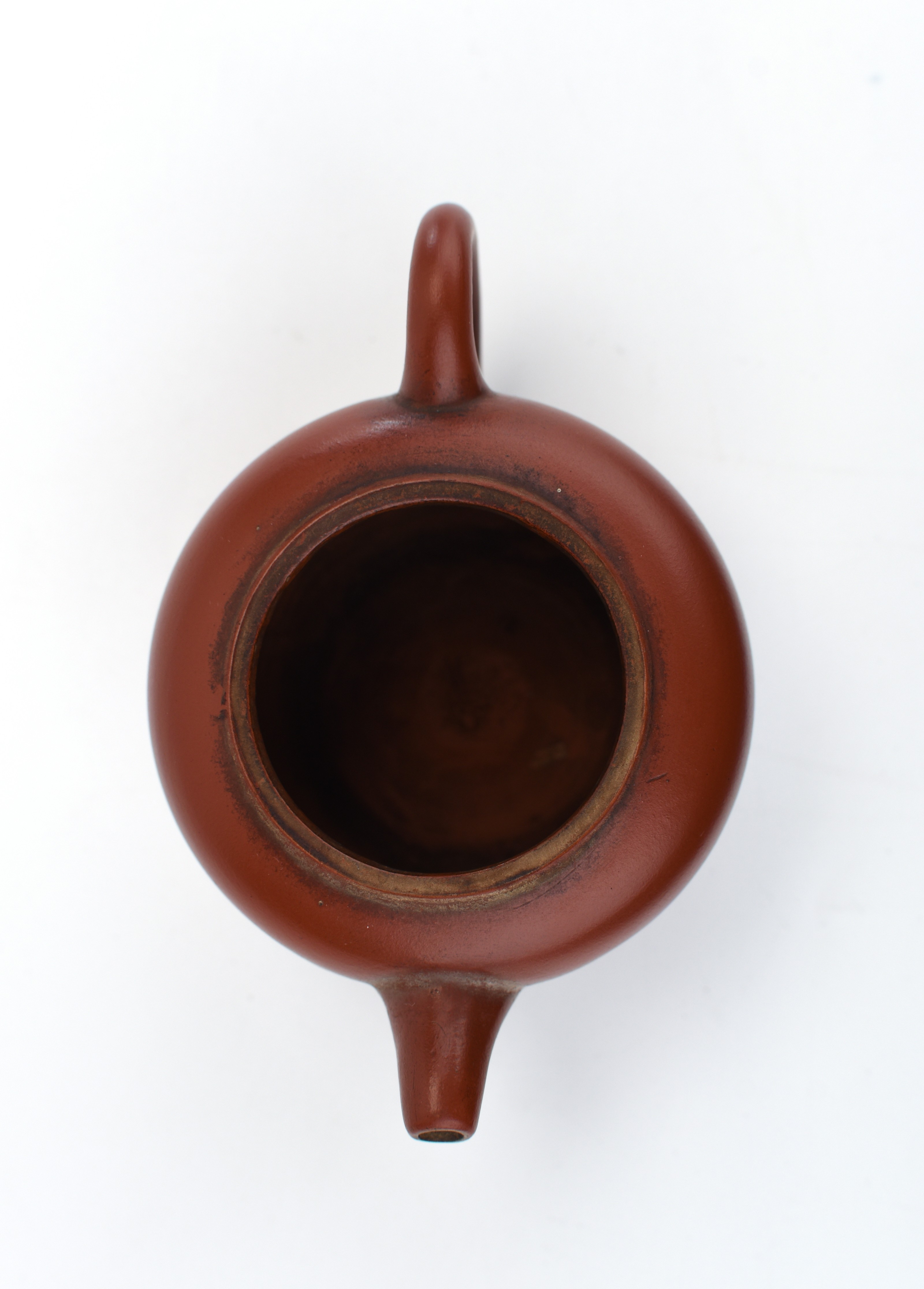 貨幣博物館 | 清 嘉庆年製「如記」銘朱泥急須 茶道具朱泥