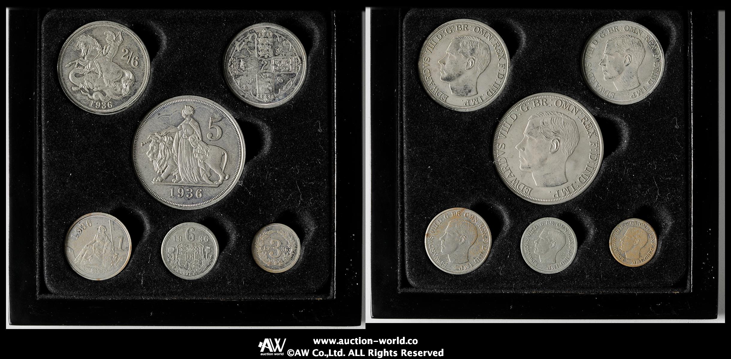 1936年 エドワード8世 クラウン銀貨 NGC PL 67