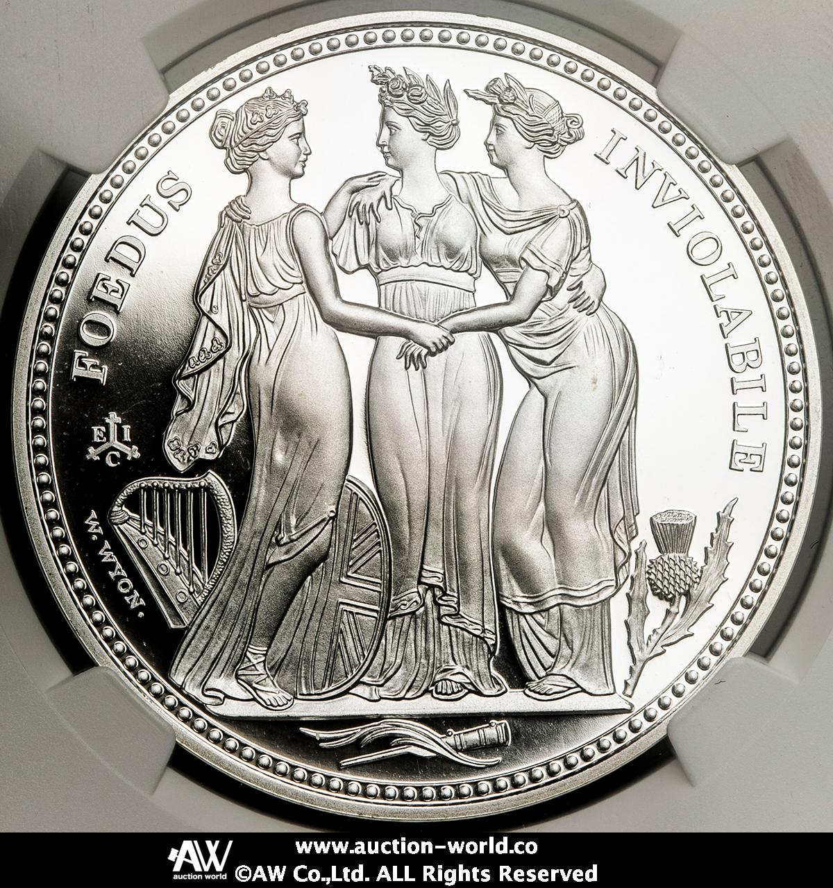 限时竞拍,SAINT HELENA セントヘレナ5Pound in Silver 2021 1oz銀貨保証書・オリジナルケース付with cert  and original case NGC-PF69 Ultra Cameo