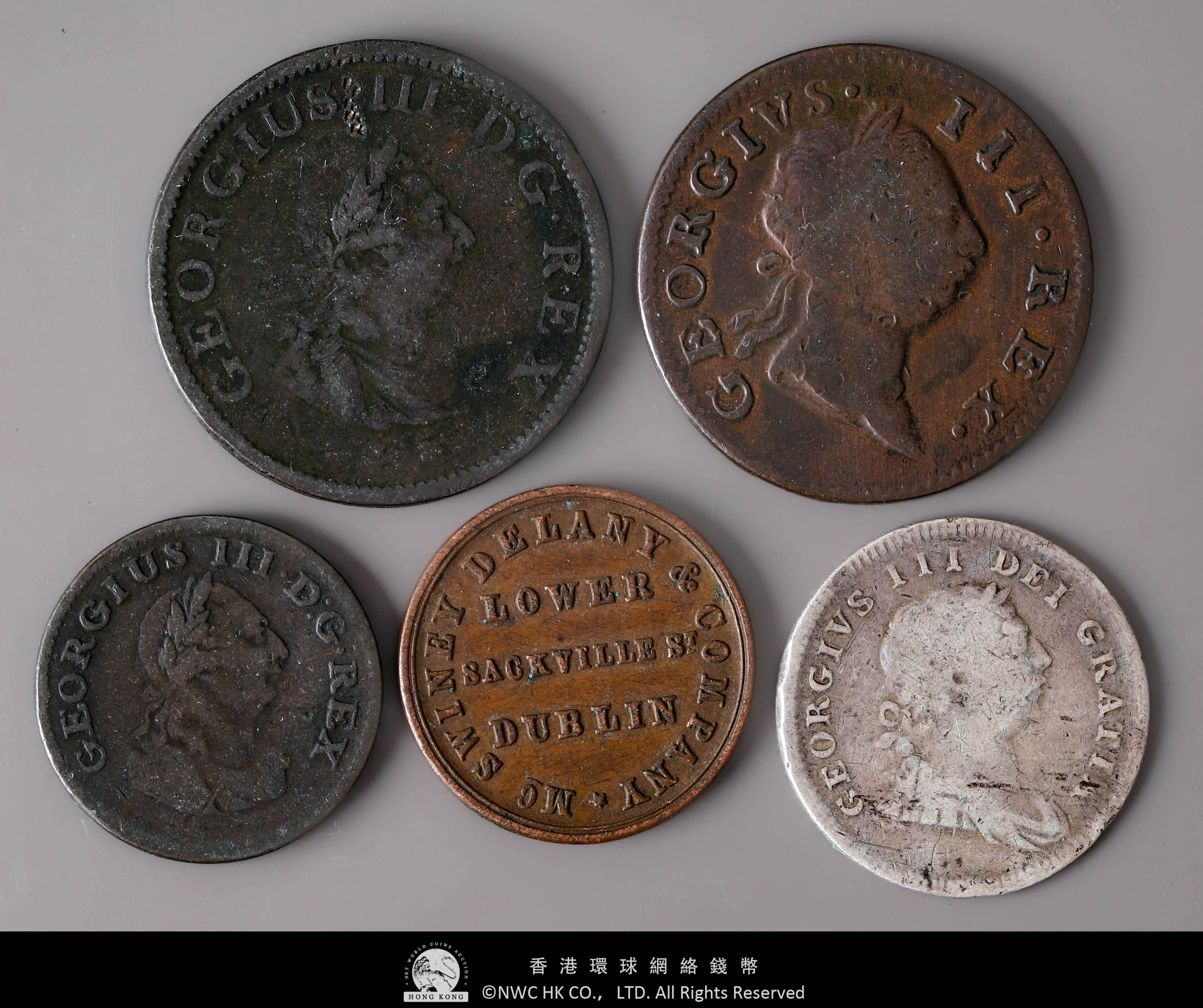 貨幣博物館 | GREAT BRITAIN George III ジョージ3世（1760~1820