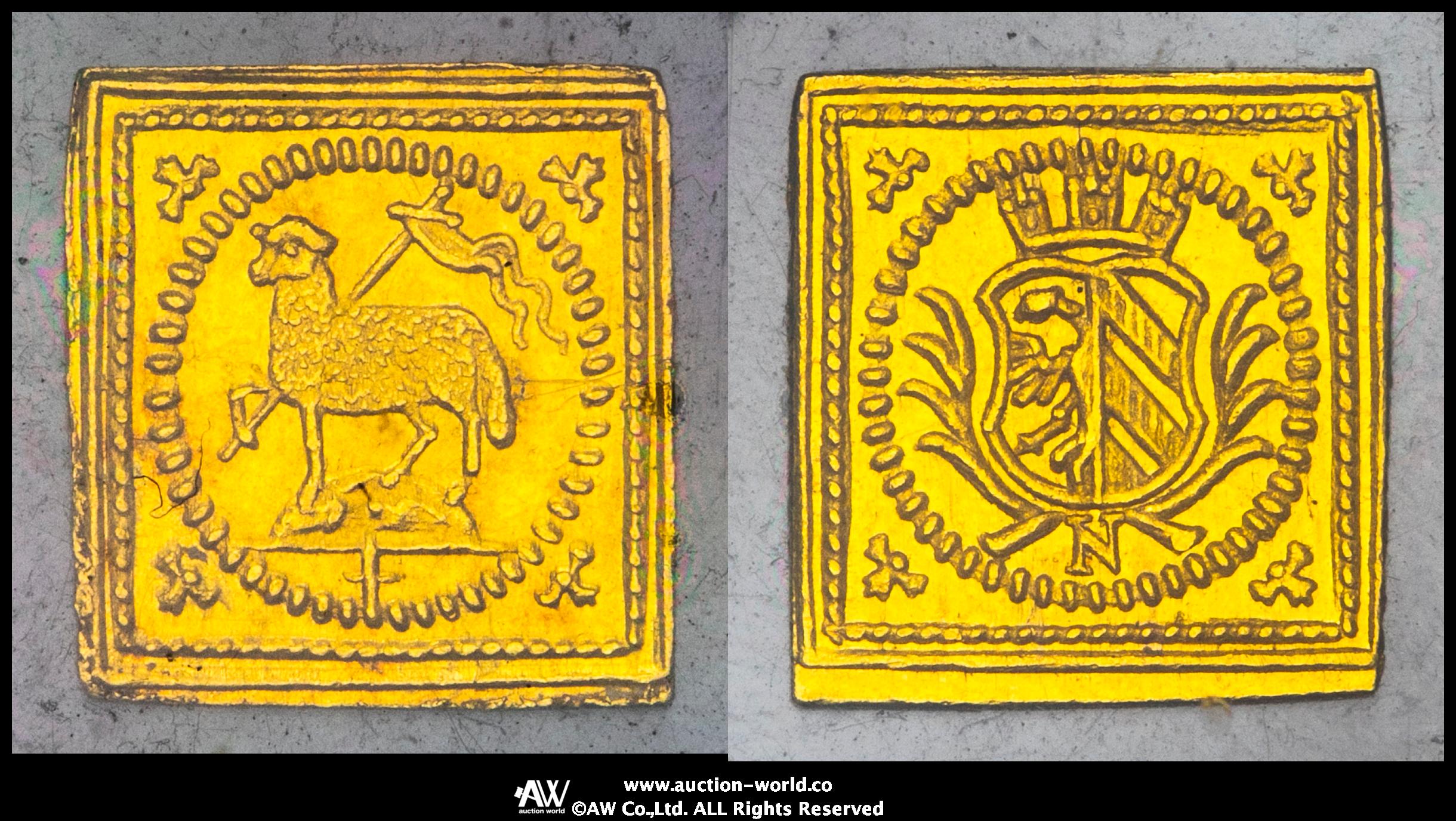 貨幣博物館 | GERMANY Nurnberg ニュルンベルク Klippe 1/8Ducat ND