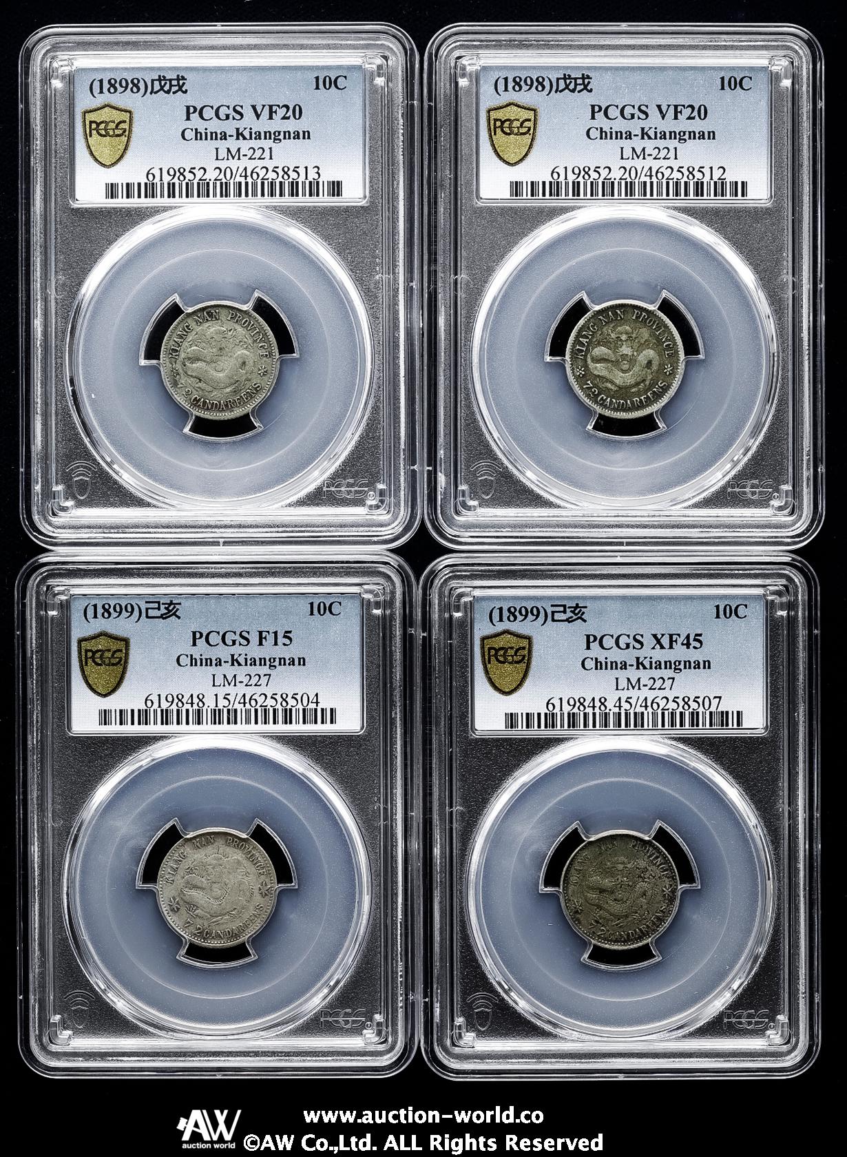 貨幣博物館 | 江南省 Kiangnan 光緒元宝 七分二厘（10Cents） 戊戌