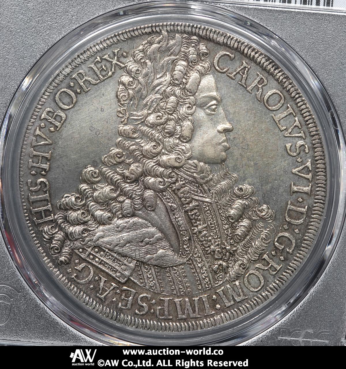 貨幣博物館 | HOUSE OF HABSBURG Karl VI カール6世（1711~40） Taler