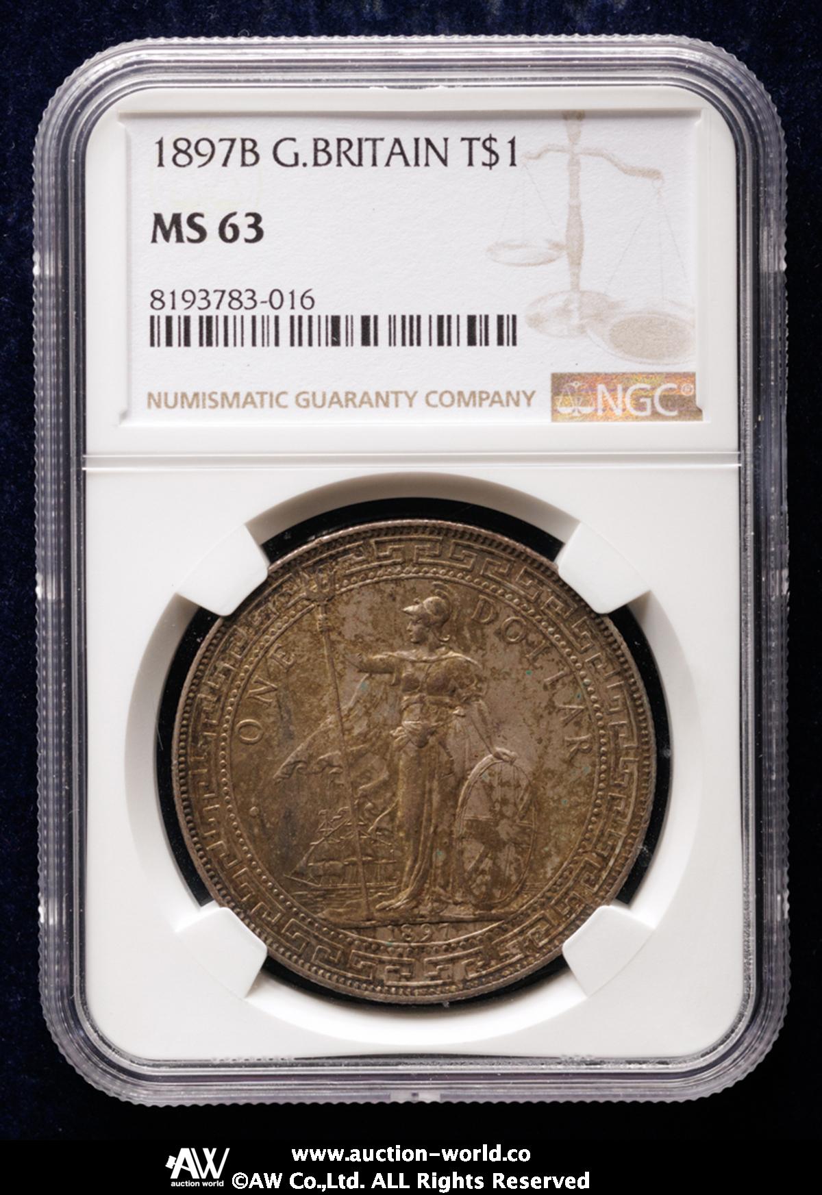 貨幣博物館 | British Trade Dollar イギリス貿易銀 Dollar 1897B