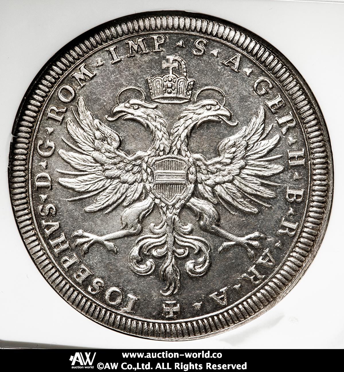 貨幣博物館 | GERMANY Nurnberg ニュルンベルク Taler 1706 UNC+