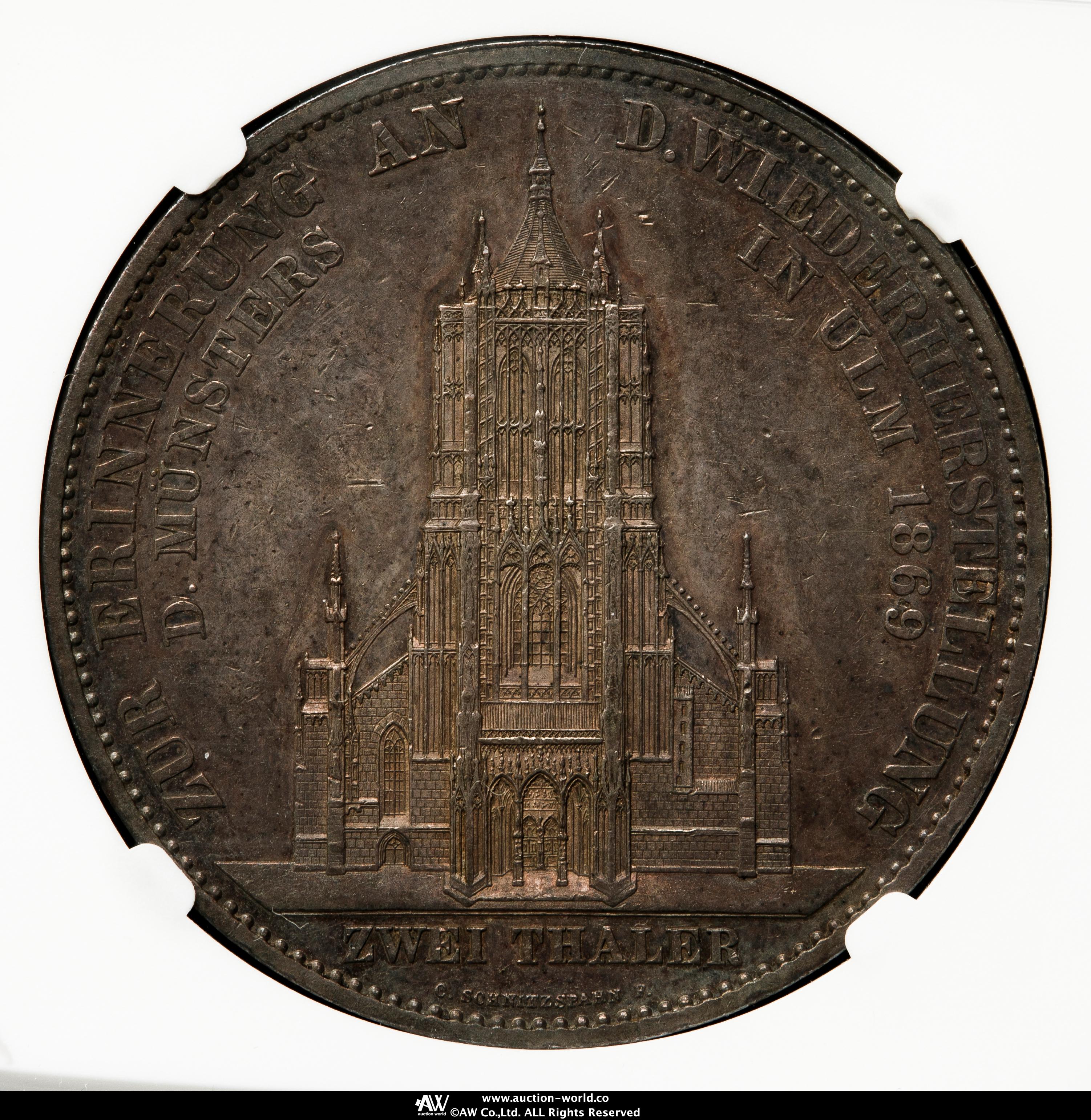 1903年F ドイツ　ヴュルテンベルク州　ヴィルヘルム2世 2マルク 銀貨 1903年F ドイツ ヴュルテンベルク州 ヴィルヘルム2世 2マルク