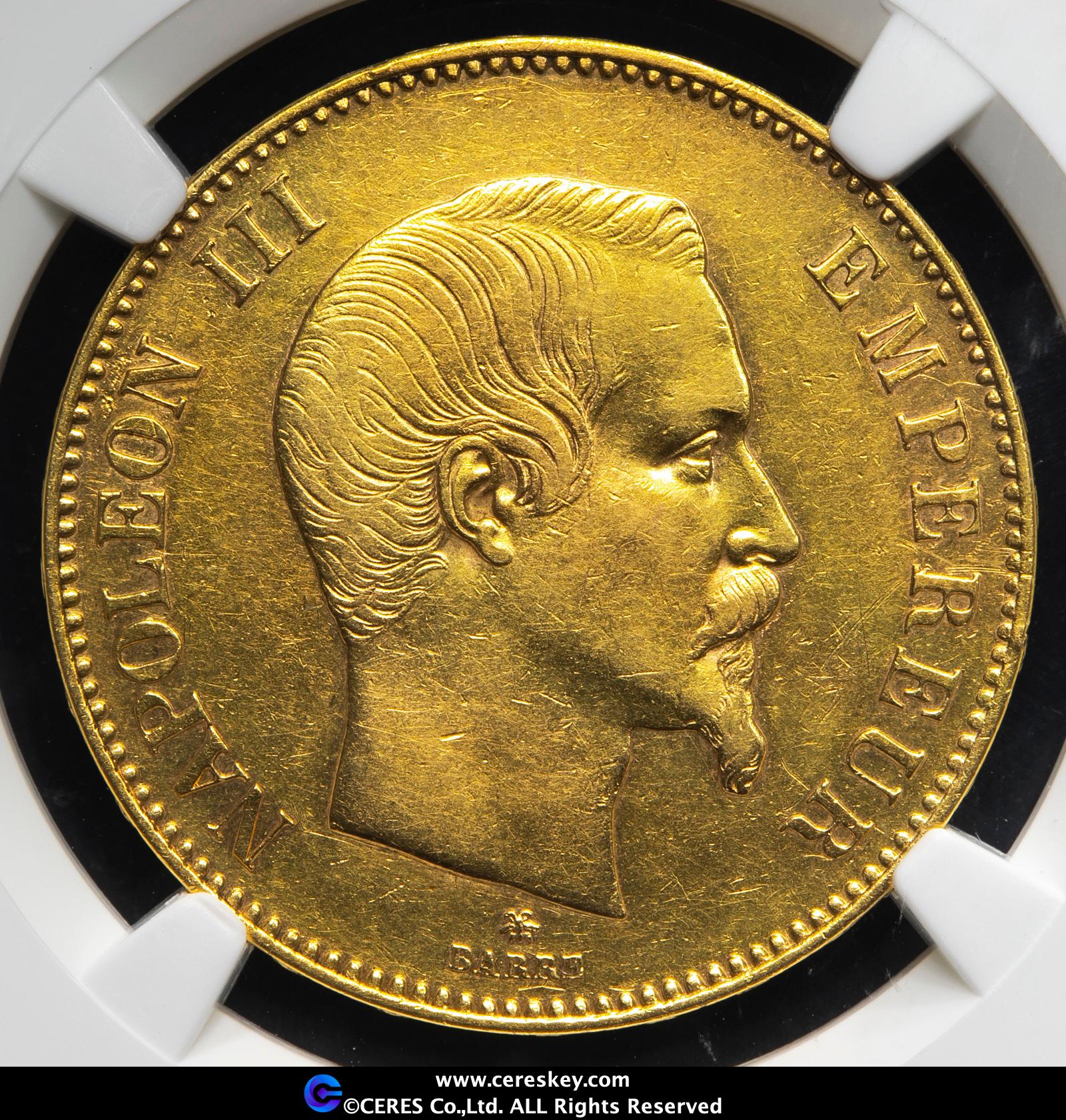NGC xf45 ナポレオン金貨　40Fr JCC | ジャパンコインキャビネット / 【SOLD】フランス 1812年W