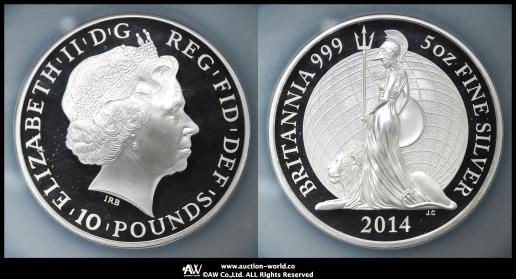 2014年 ツバル シャーロック・ホームズ銀貨 NGC PF69 No.962 タークス・カイコス諸島 1976 エリザベス2世 20クラウン 銀貨