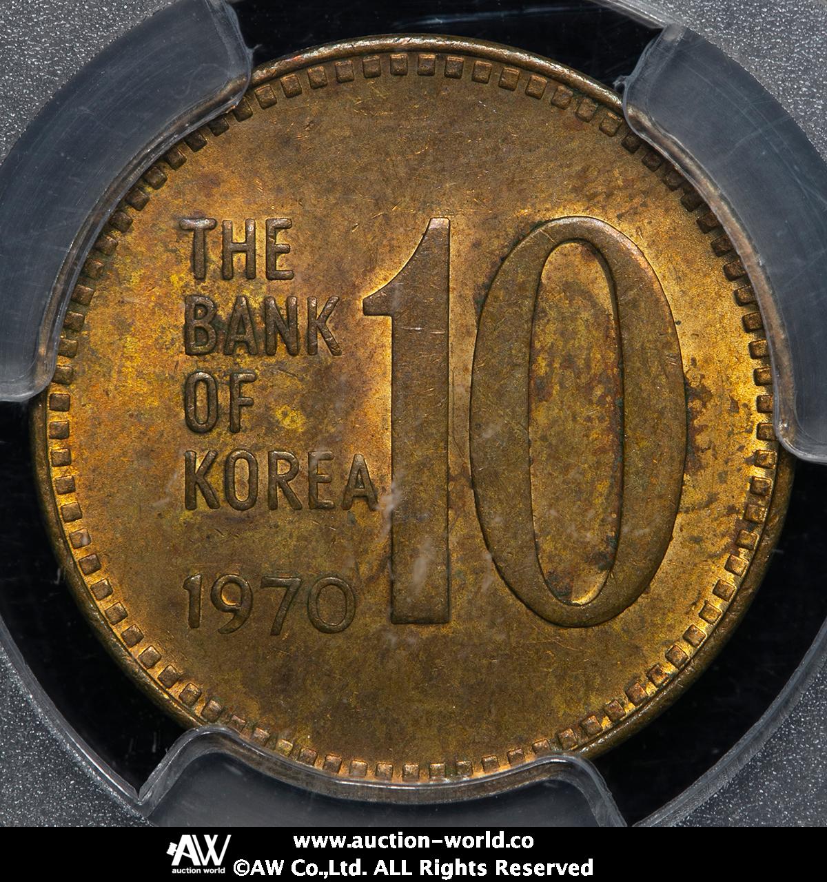 貨幣博物館 | SOUTH KOREA 韓国 10Won 1970 UNC+