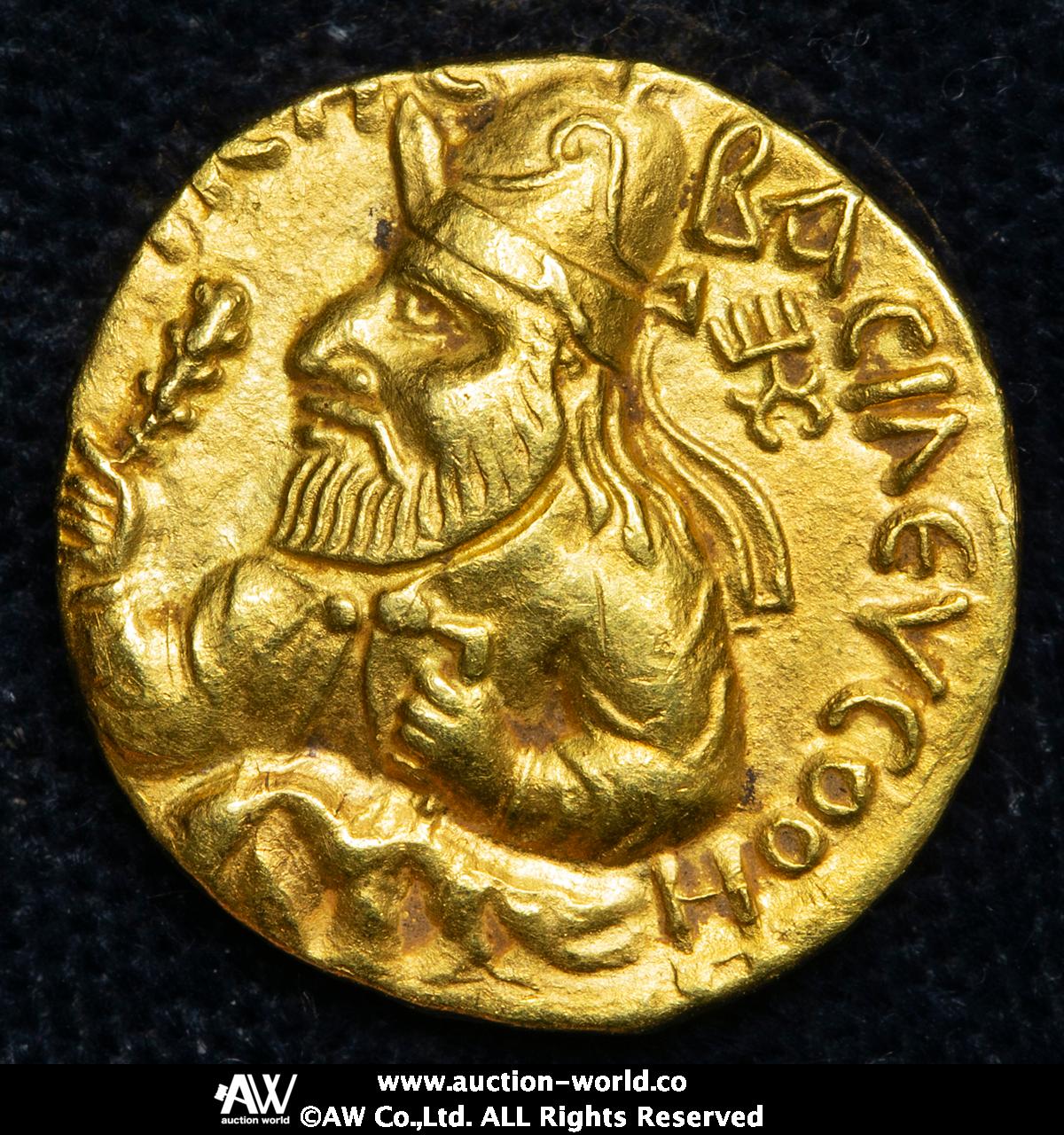 貨幣博物館 | Kushan Dynasty クシャン朝 AV Dinar ヴィマ