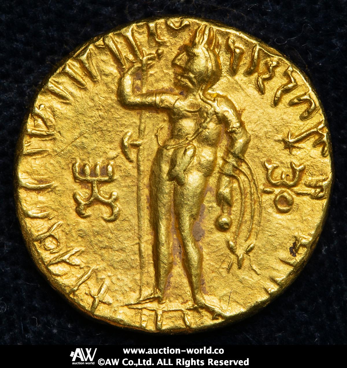 貨幣博物館 | Kushan Dynasty クシャン朝 AV Dinar ヴィマ
