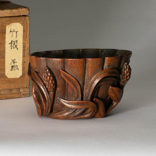 中国清時代　新渡人物画蓋物　直径9.9㎝　東Y5-0413② 中国清時代 新渡人物画蓋物 直径9.9㎝ 東Y5-0413②