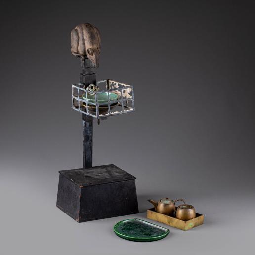 ビルマ翡翠精細彫刻「玉輿に乗る鼠お花嫁」(A貨保証)(整理番号:AJ08) ビルマ翡翠精細彫刻「玉輿に乗る鼠お花嫁」(A貨保証)(整理番号