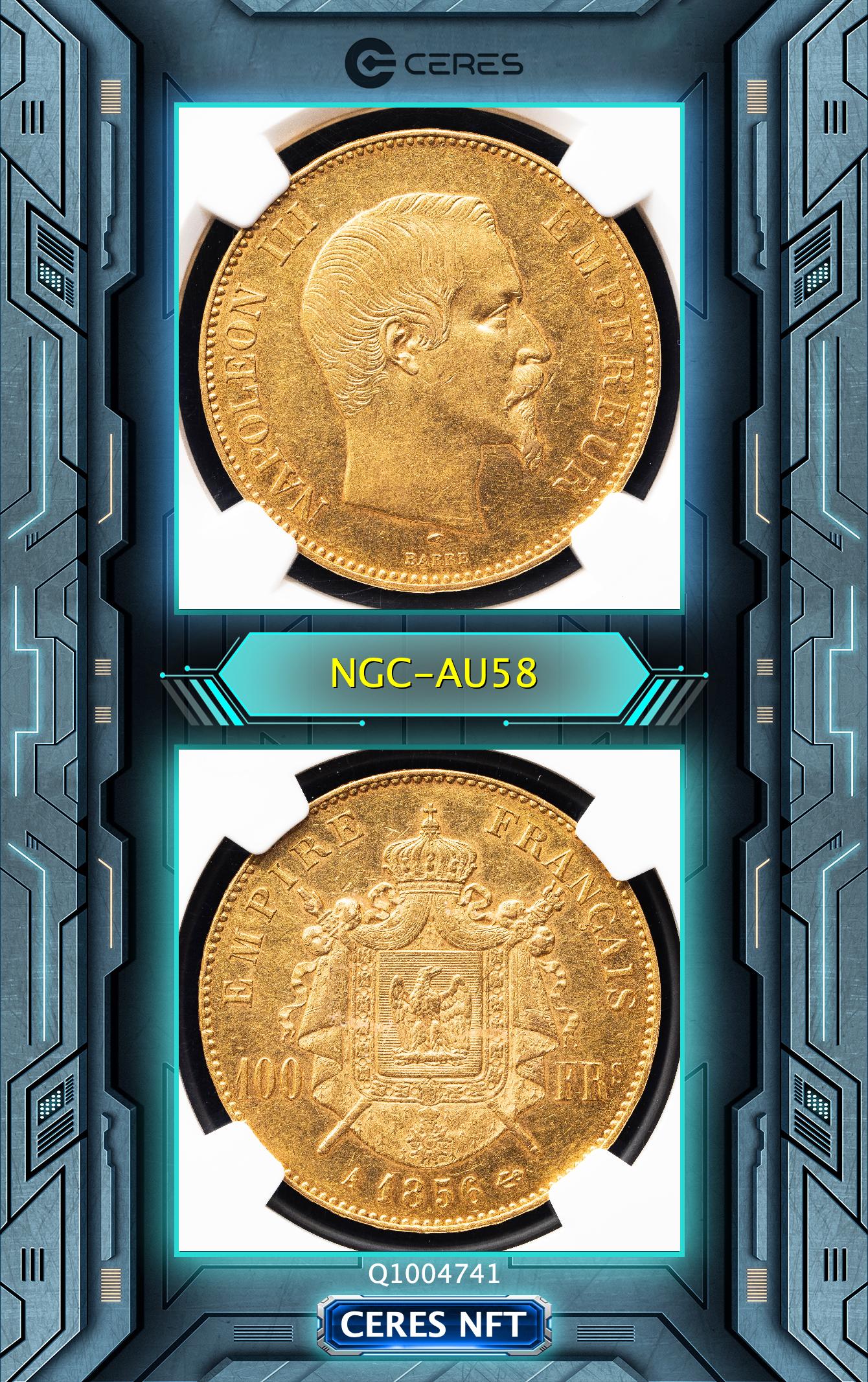 NGC xf45 ナポレオン金貨　40Fr NGC xf45 ナポレオン金貨 40Fr NGC xf45 ナポレオン金貨40Fr