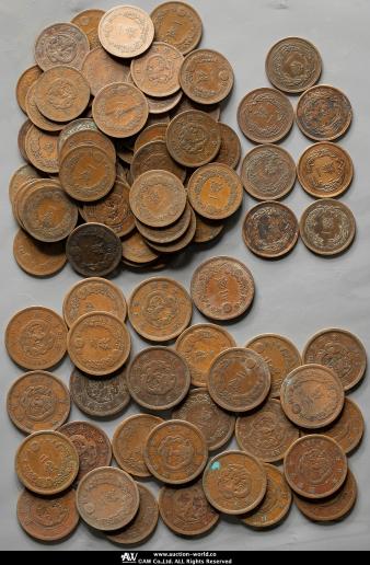日本銅貨　一厘銅貨　32枚まとめロット 一厘銅貨 Pepper's Square 丸いページ