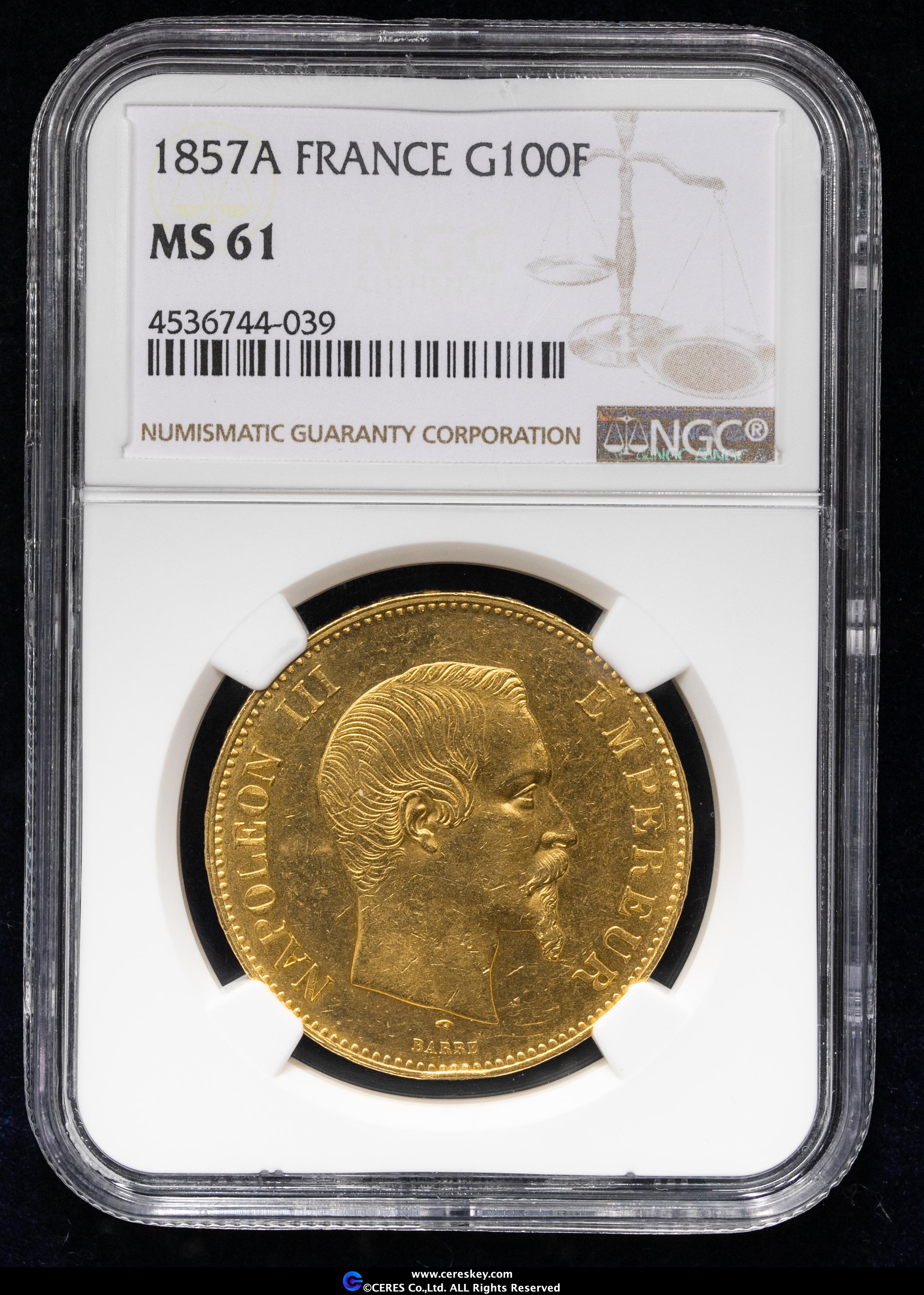NGC xf45 ナポレオン金貨　40Fr NGC xf45 ナポレオン金貨 40Fr JCC | ジャパンコイン