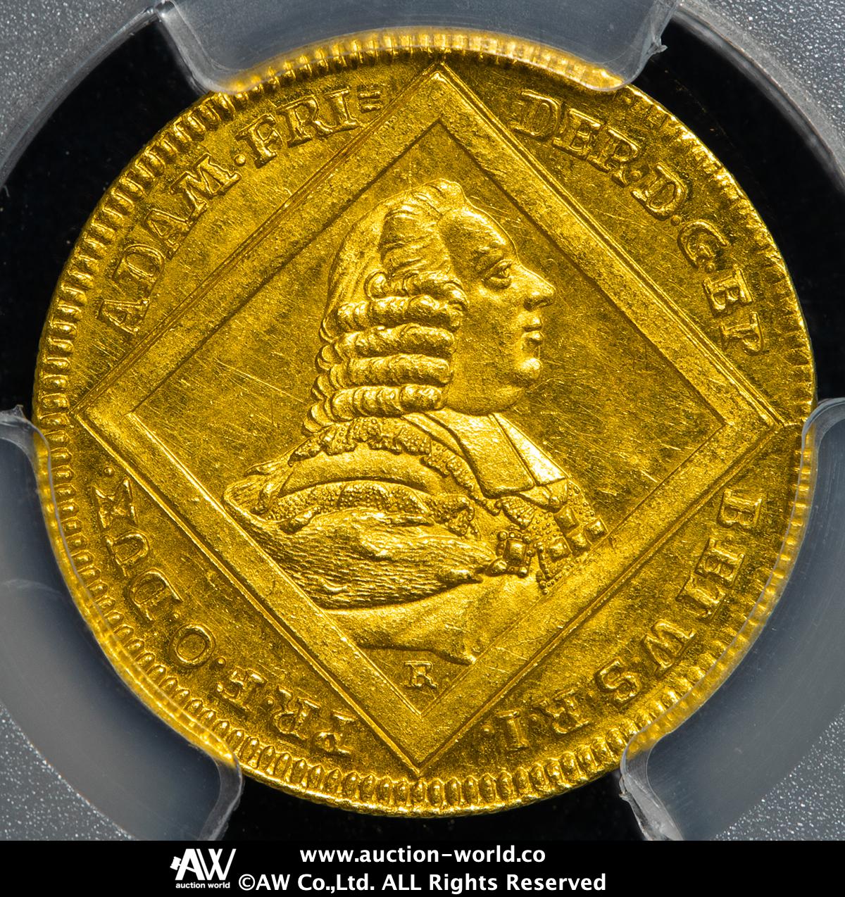 貨幣博物館 | GERMANY Wurzburg ヴュルツブルク Ducat 1774 AU~UNC