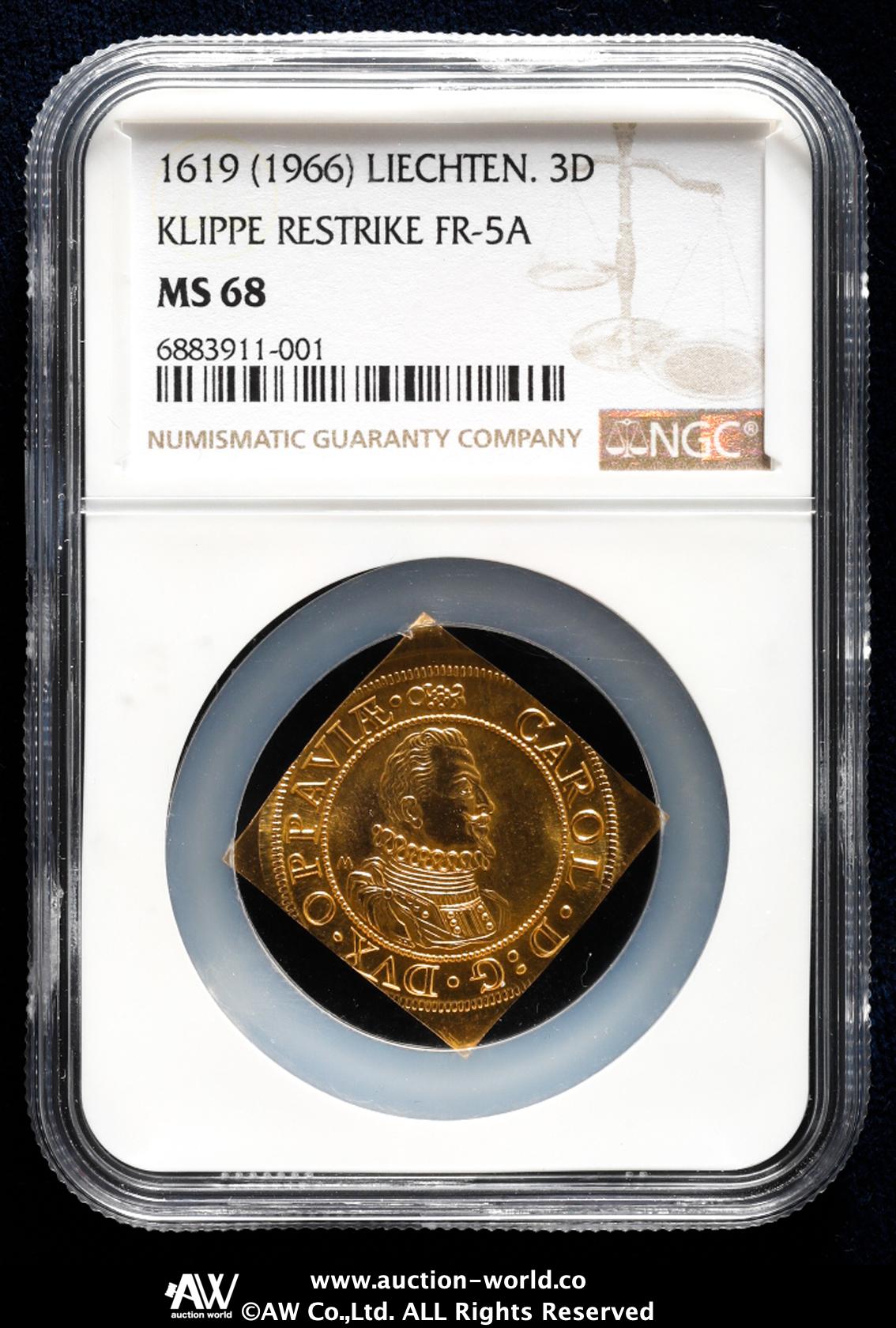 貨幣博物館 | LIECHTENSTEIN リヒテンシュタイン Restrike Klippe