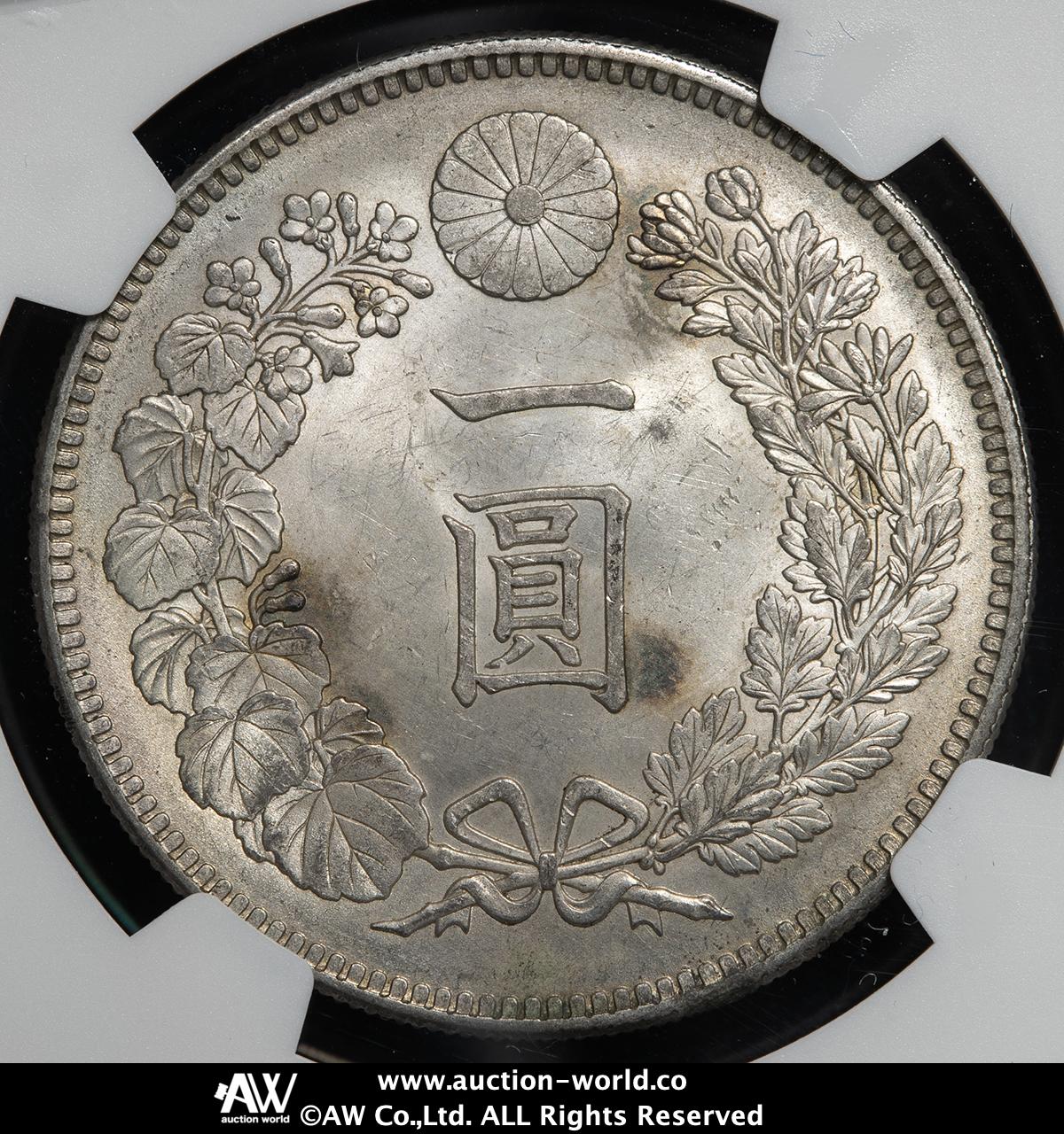 1圓銀貨 1884年) 大日本明治十七年壹圓::老酒林珍藏交流中心- 龍銀古幣