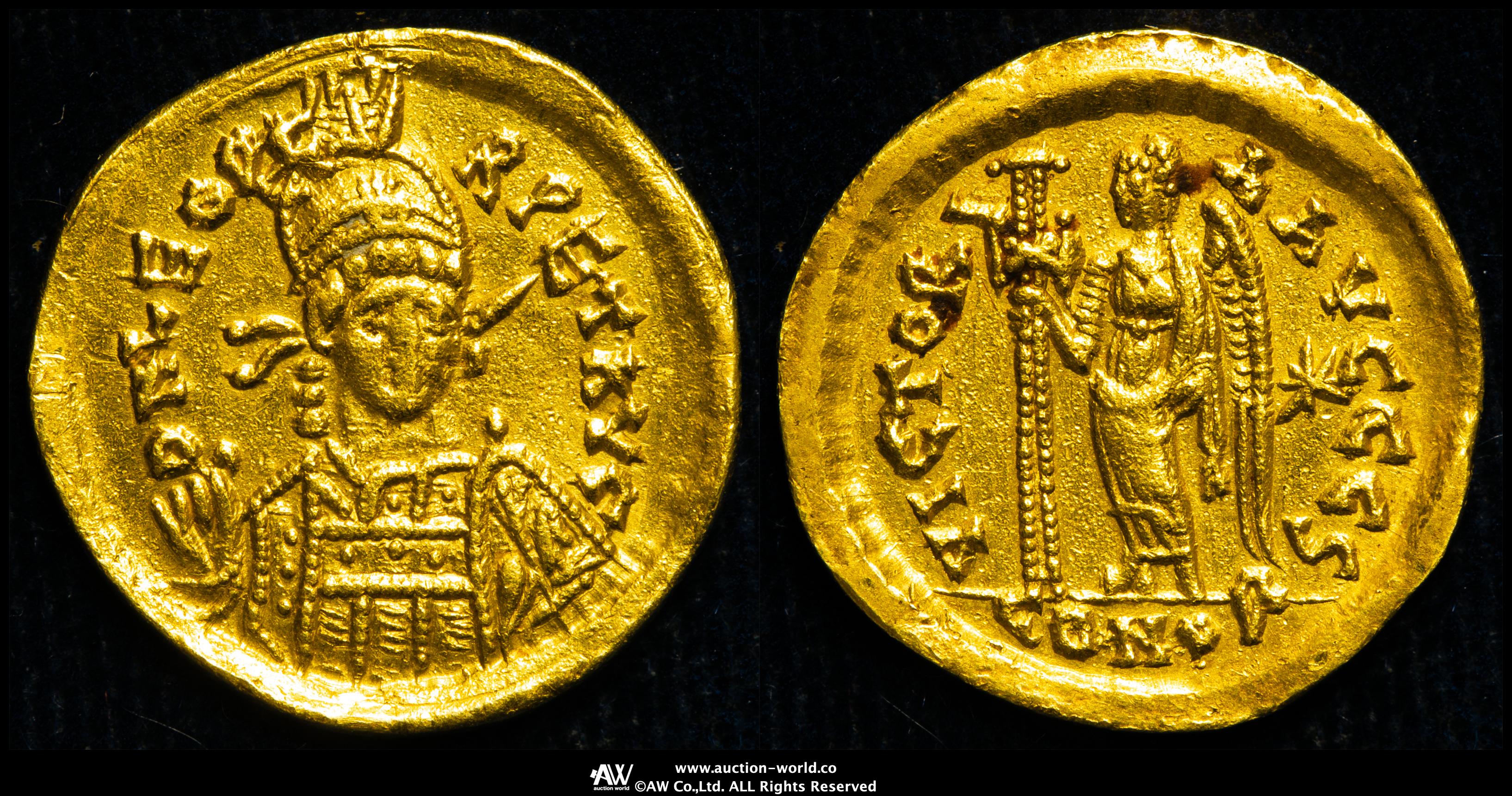 貨幣博物館 | Eastern Roman Empire 東ローマ帝国 AV Solidus
