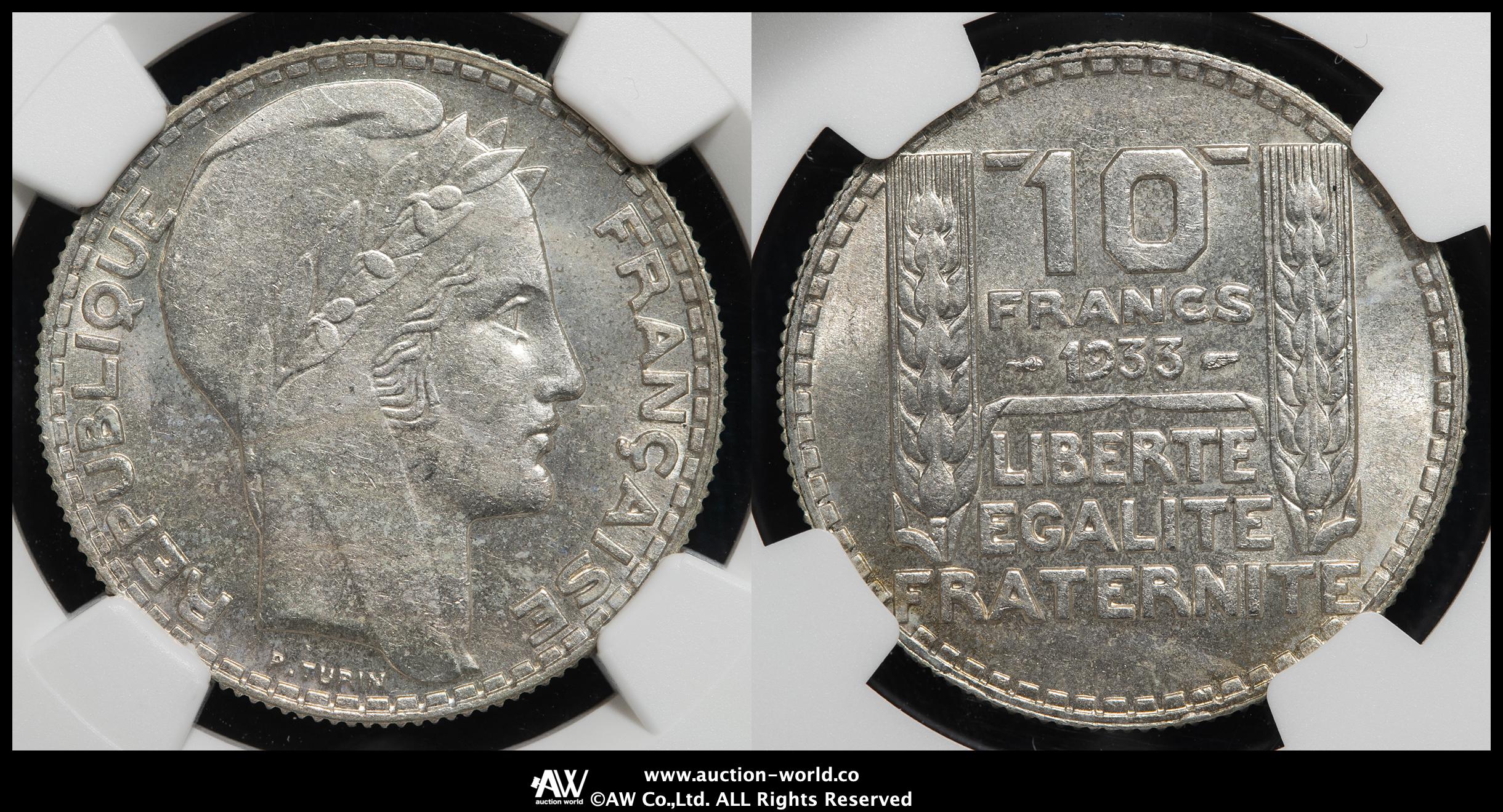 貨幣 3ヶ国の 銀貨 貨幣博物館 | FRANCE 3rd Rep 第三共和政（1870~1940） 10Francs