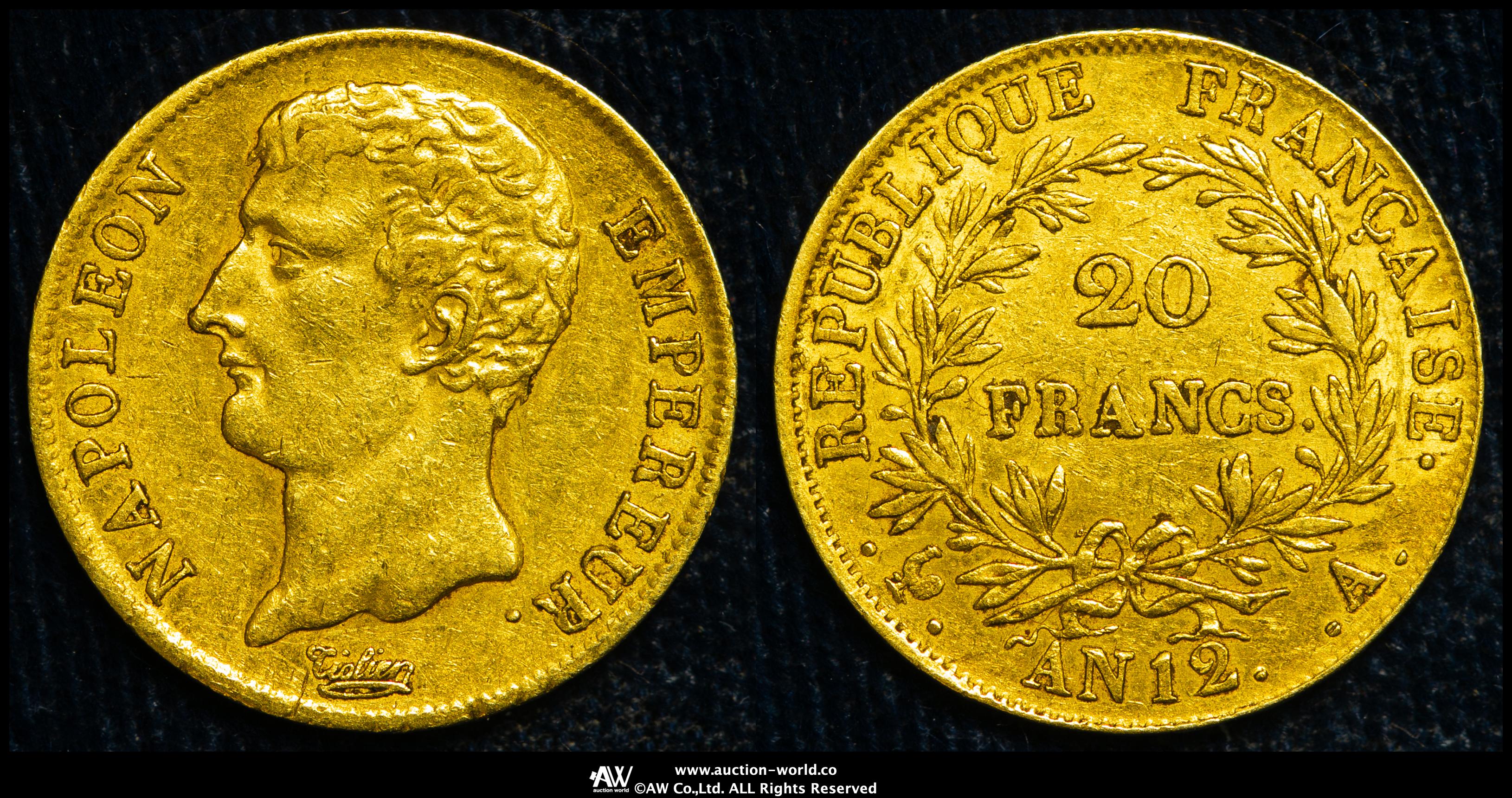 貨幣博物館 | FRANCE Napoleon I ナポレオン1世（1802~15