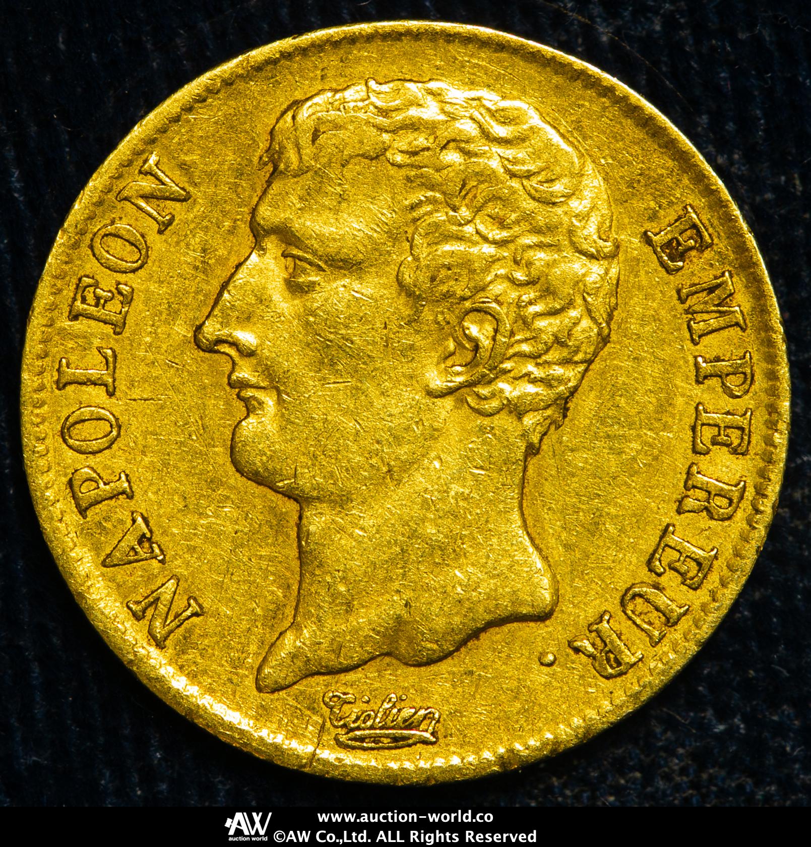 貨幣博物館 | FRANCE Napoleon I ナポレオン1世（1802~15