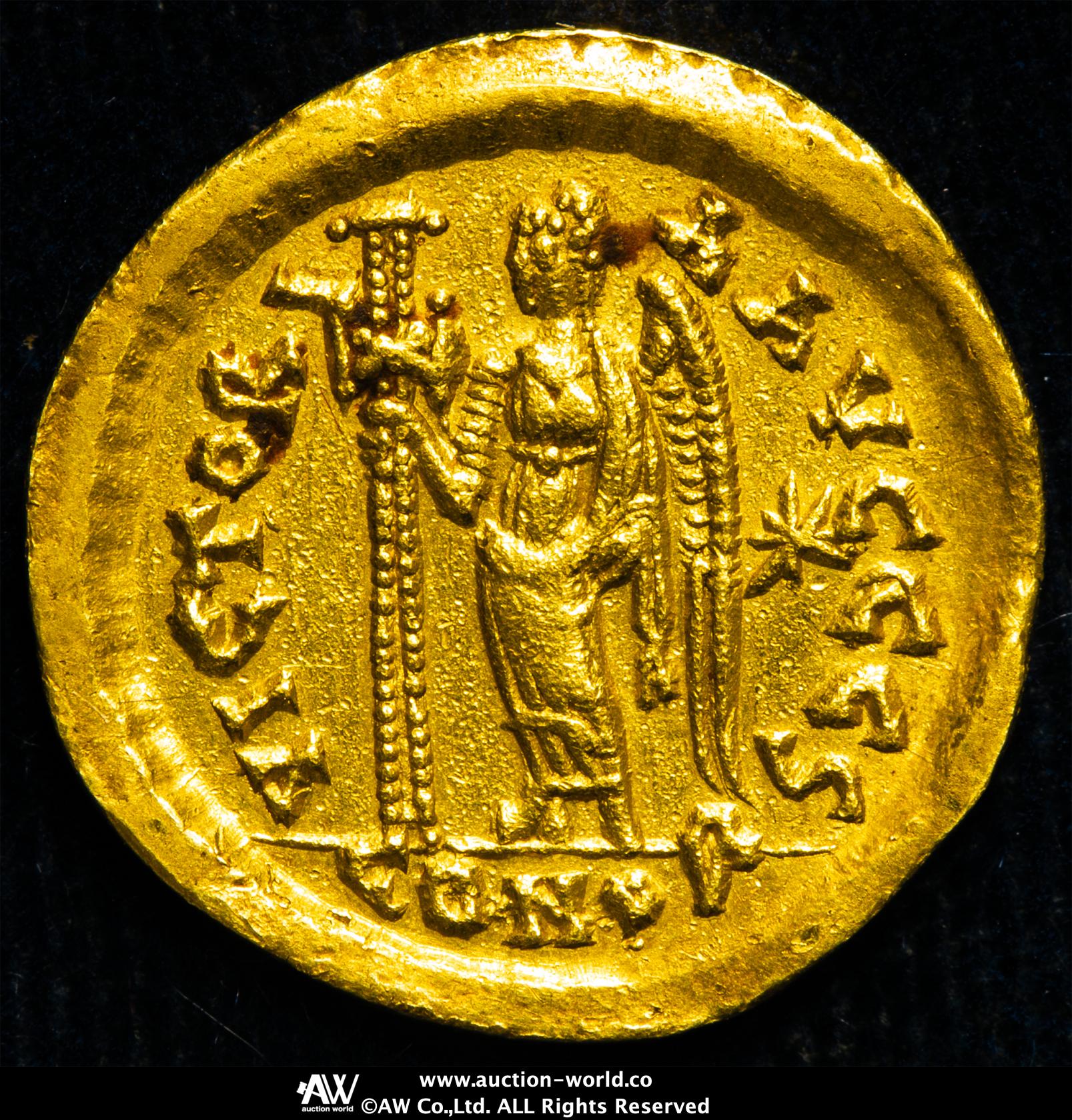 貨幣博物館 | Eastern Roman Empire 東ローマ帝国 AV Solidus